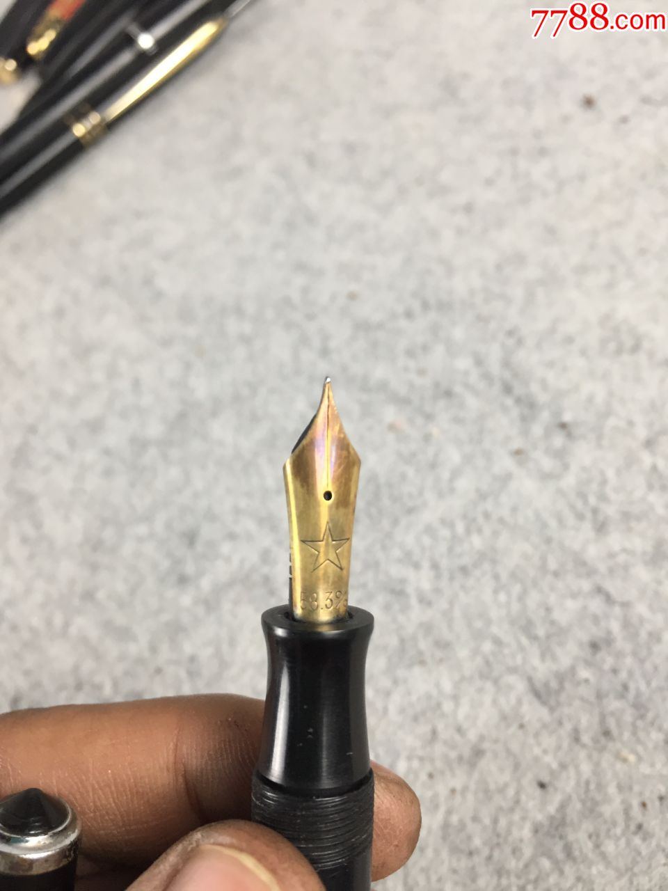 抗美援朝老钢笔