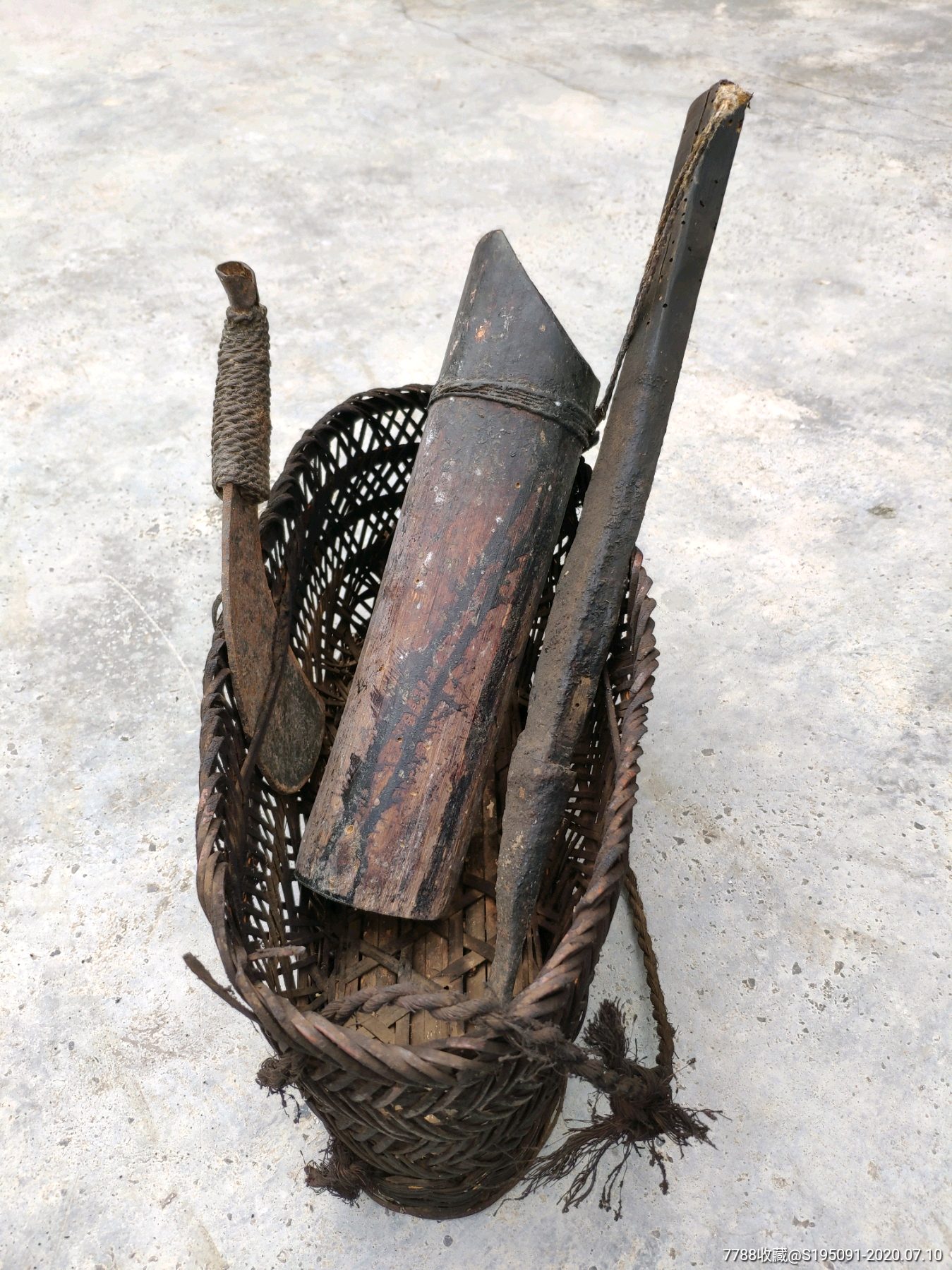 民国割漆工具一套民俗老物件