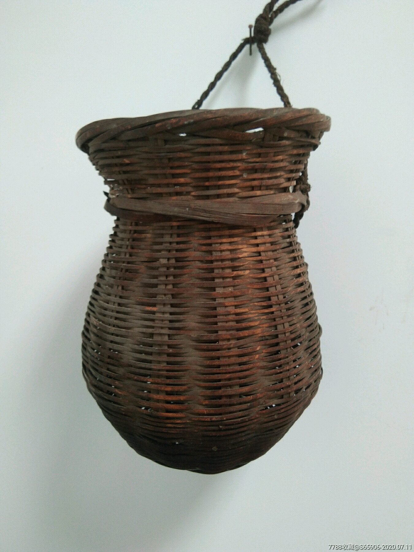 老竹编小渔箩