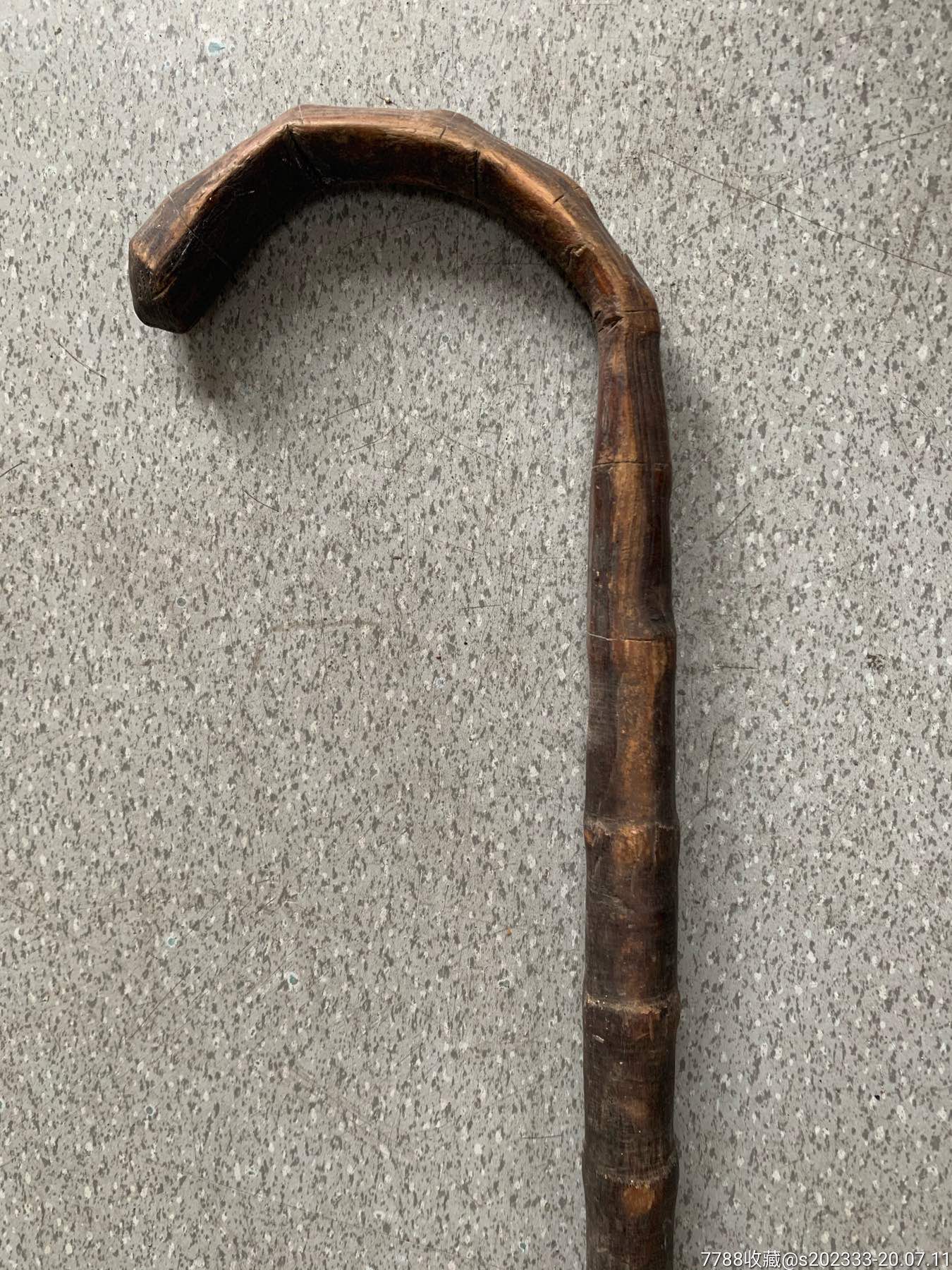 民国藤木手杖,有耐性坚实牢固,全品