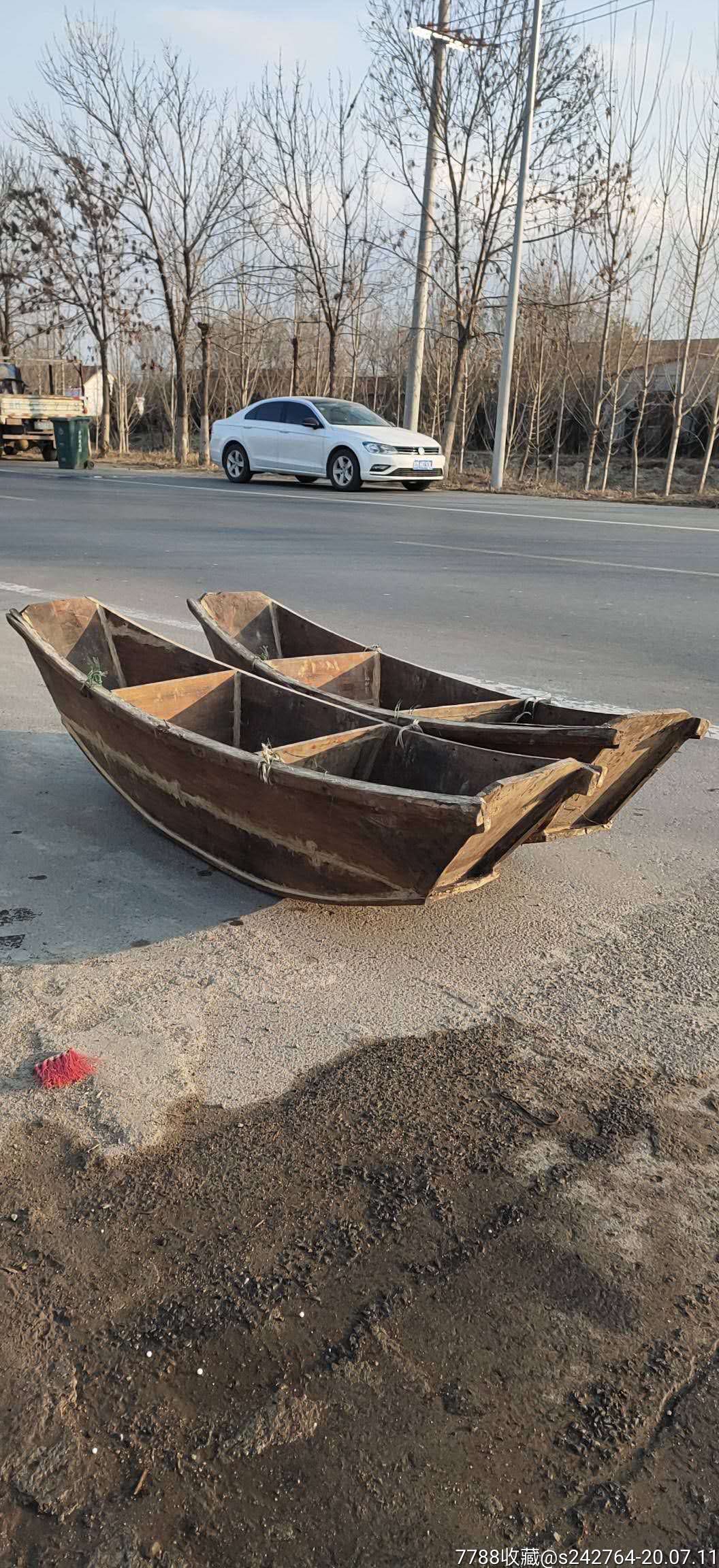老木船一对,完整包老,正常使用.一对1980元不包邮