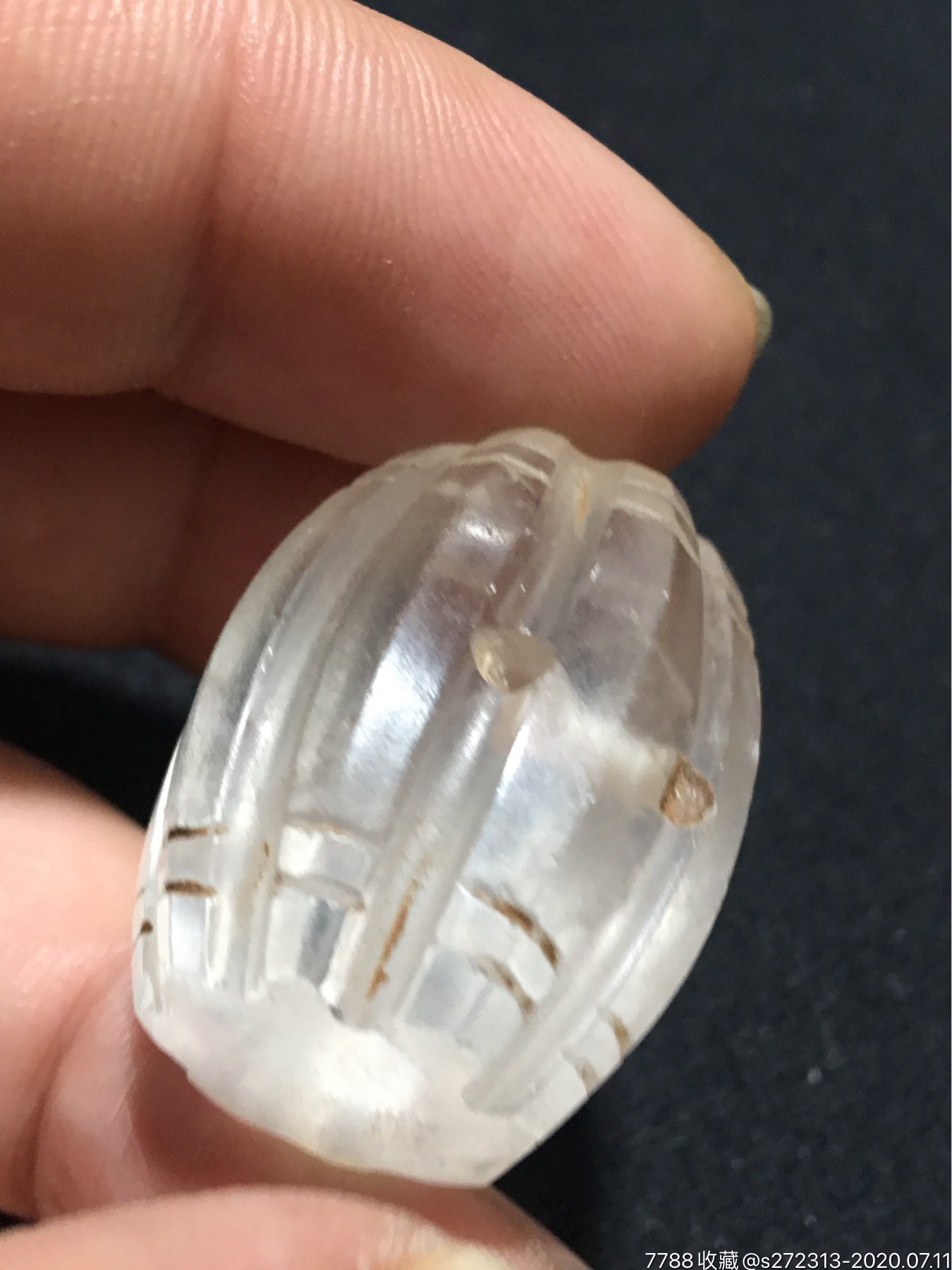 辽金时期水晶腰鼓