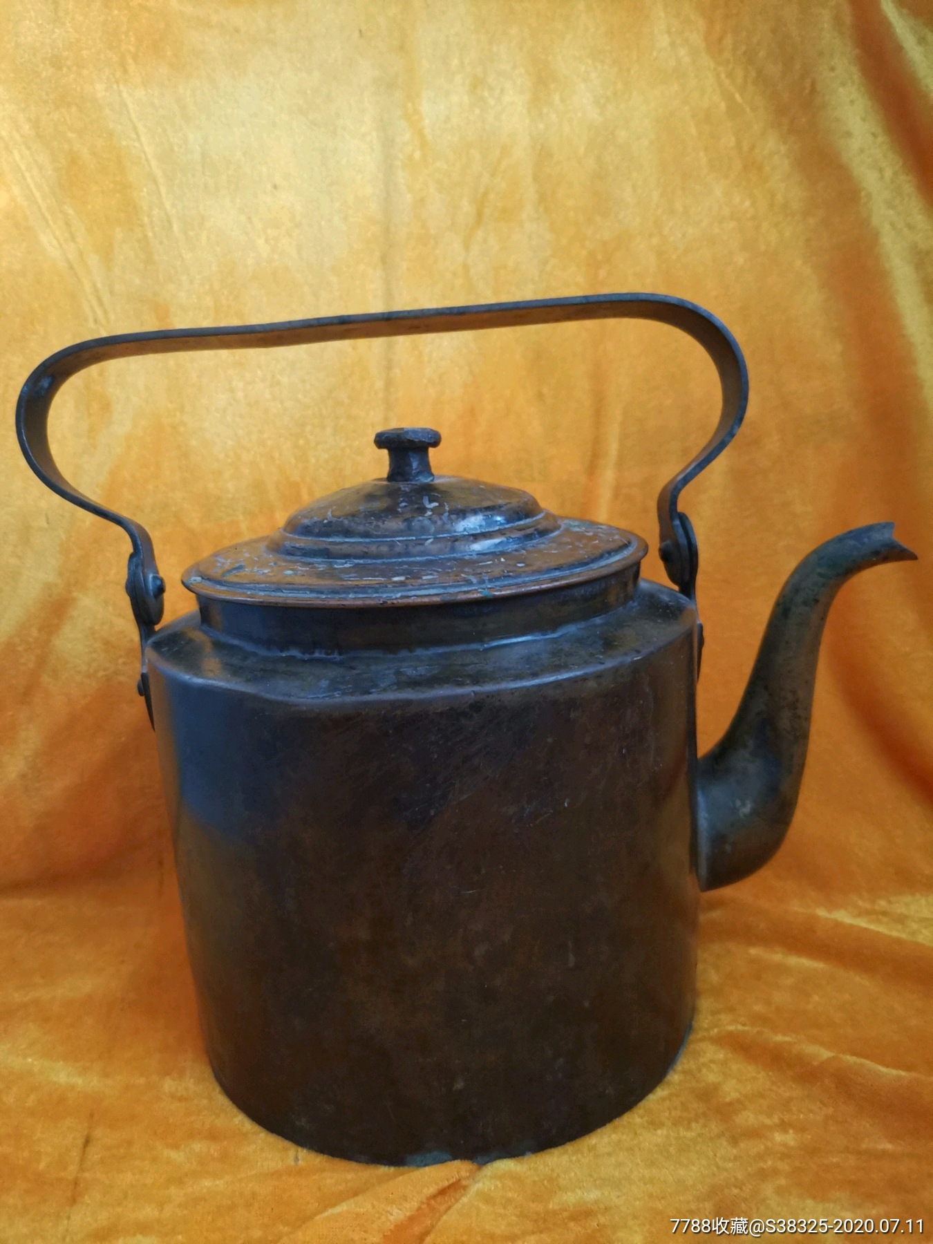 民国时期铜茶壶-铜壶/铜瓶-7788旧货商城