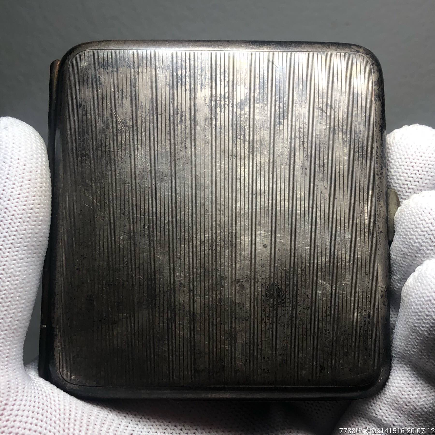 民国时期欧洲纯银烟盒