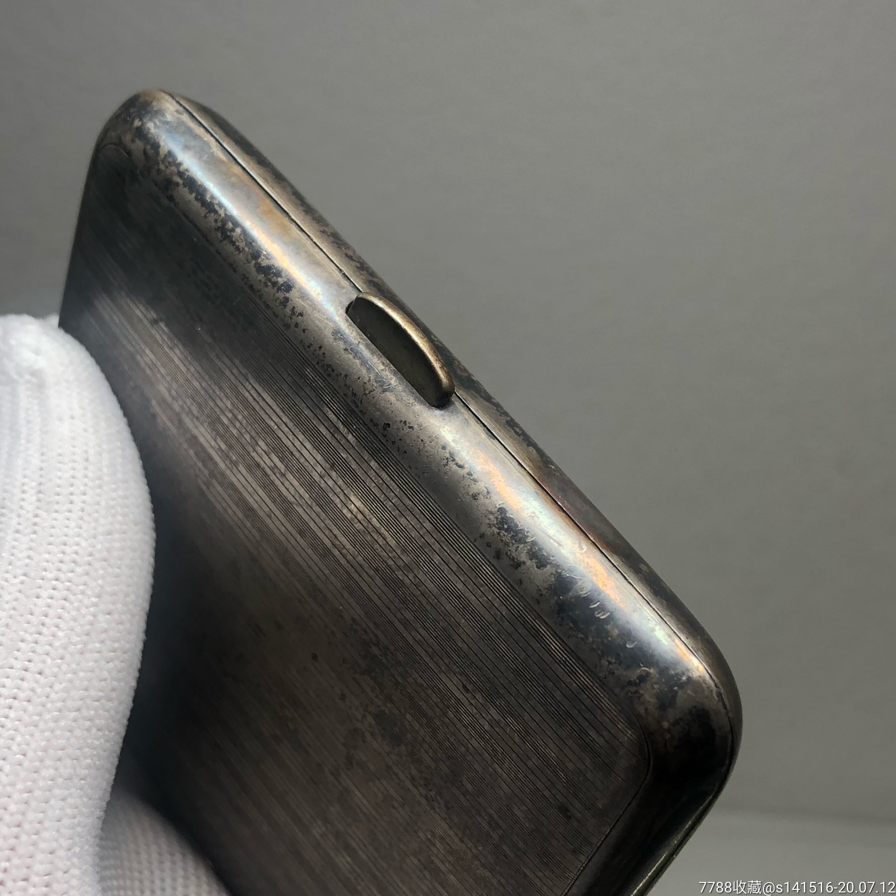 民国时期欧洲纯银烟盒