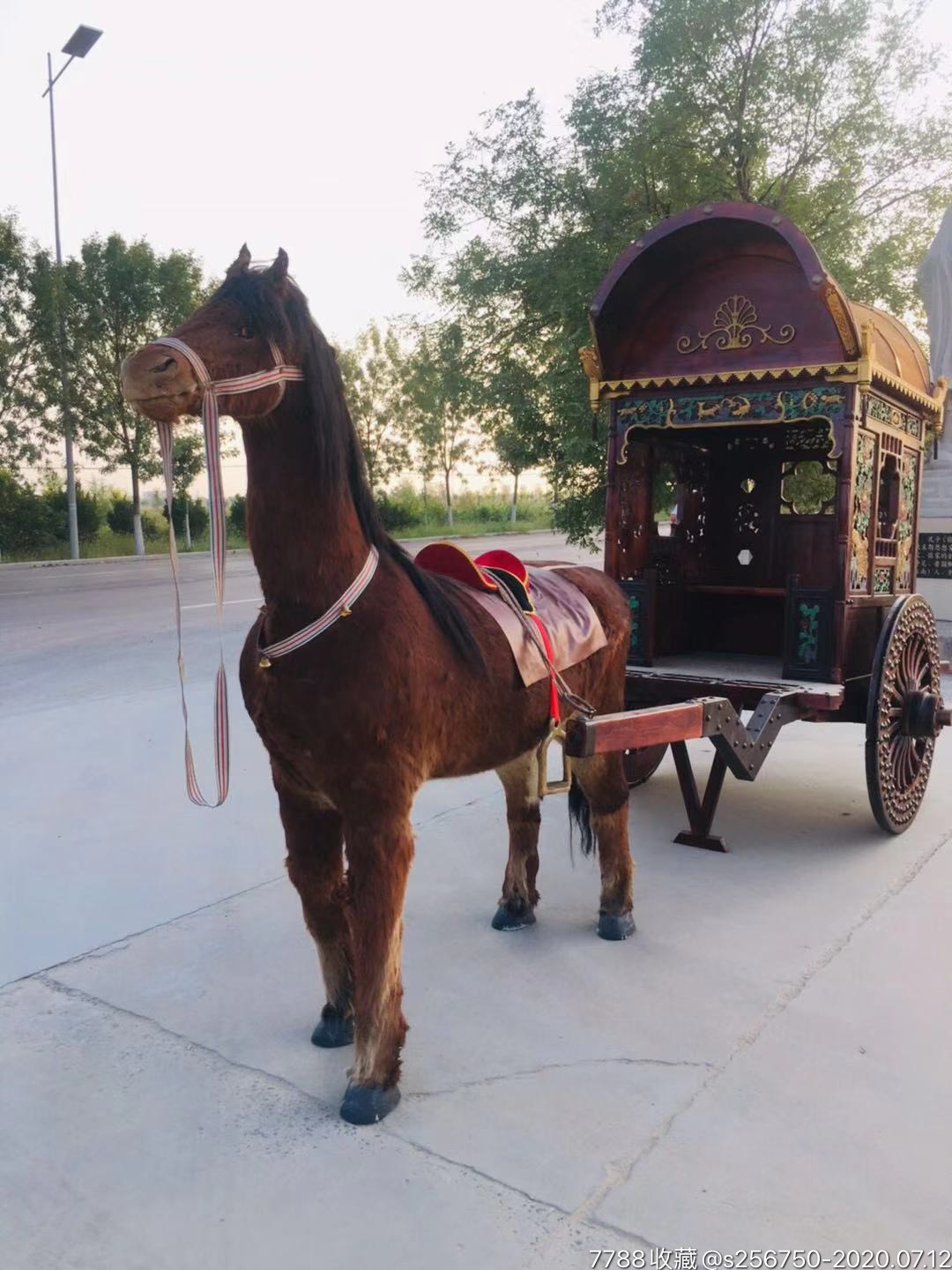 馬拉車一套馬為真皮馬純手工製作採用上等馬皮精細縫製皮毛光滑柔順