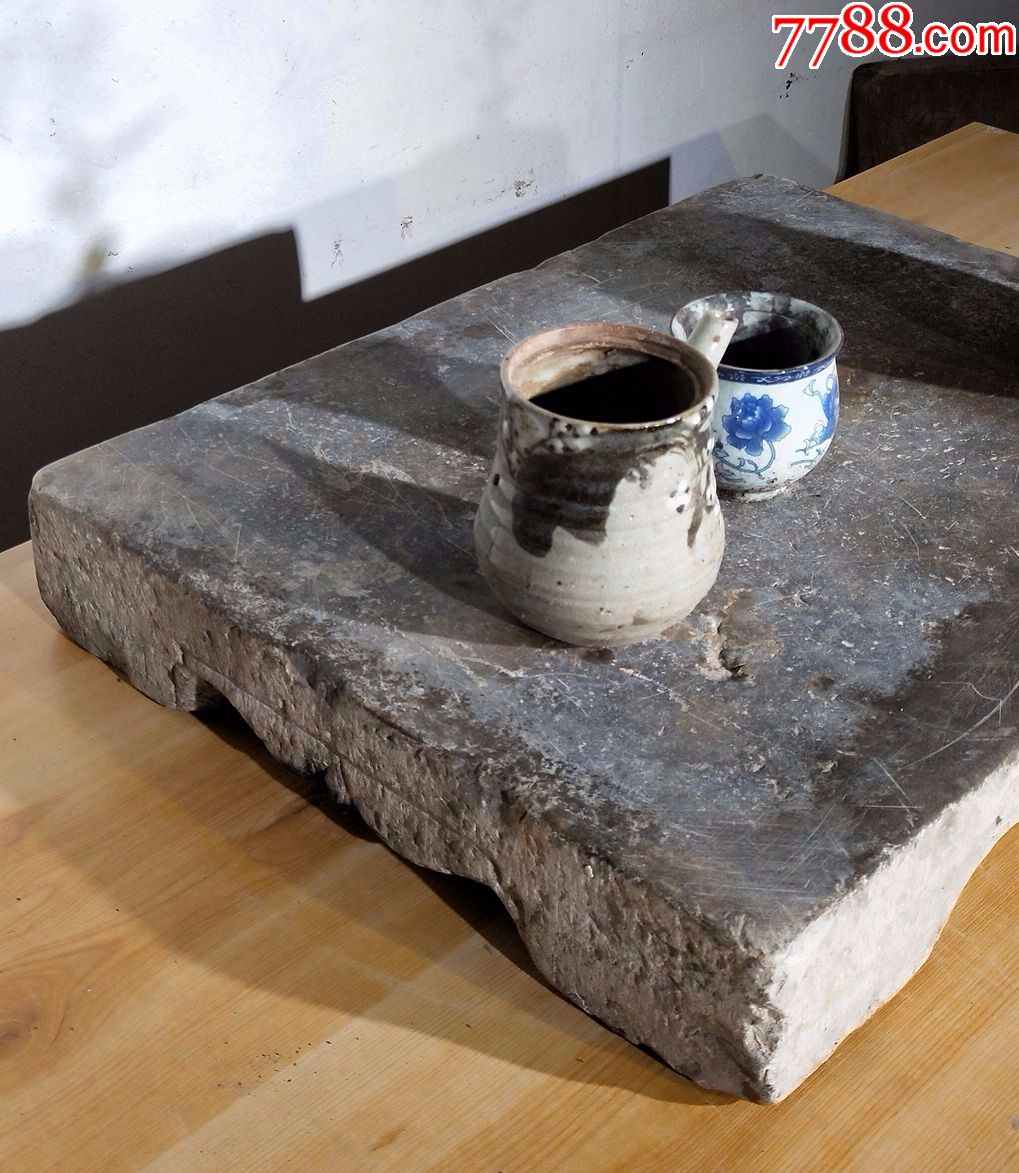 清代青石茶桌茶台