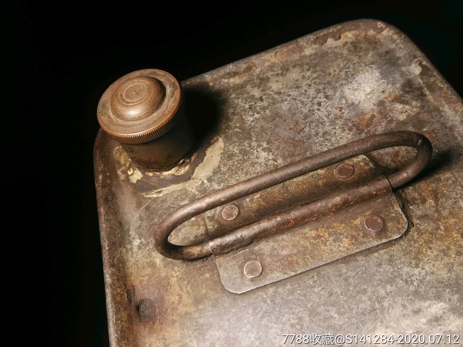 民国二战时期老*用小油桶