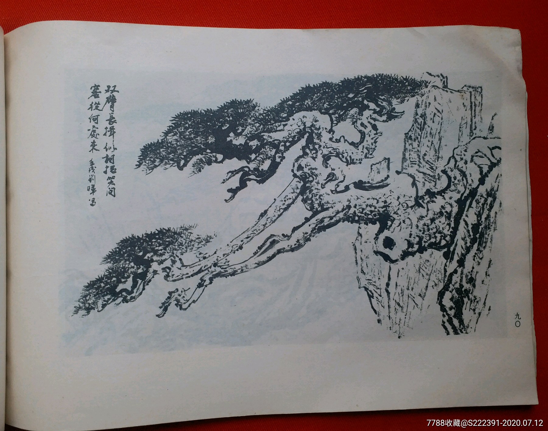 刘辉画松图片图片