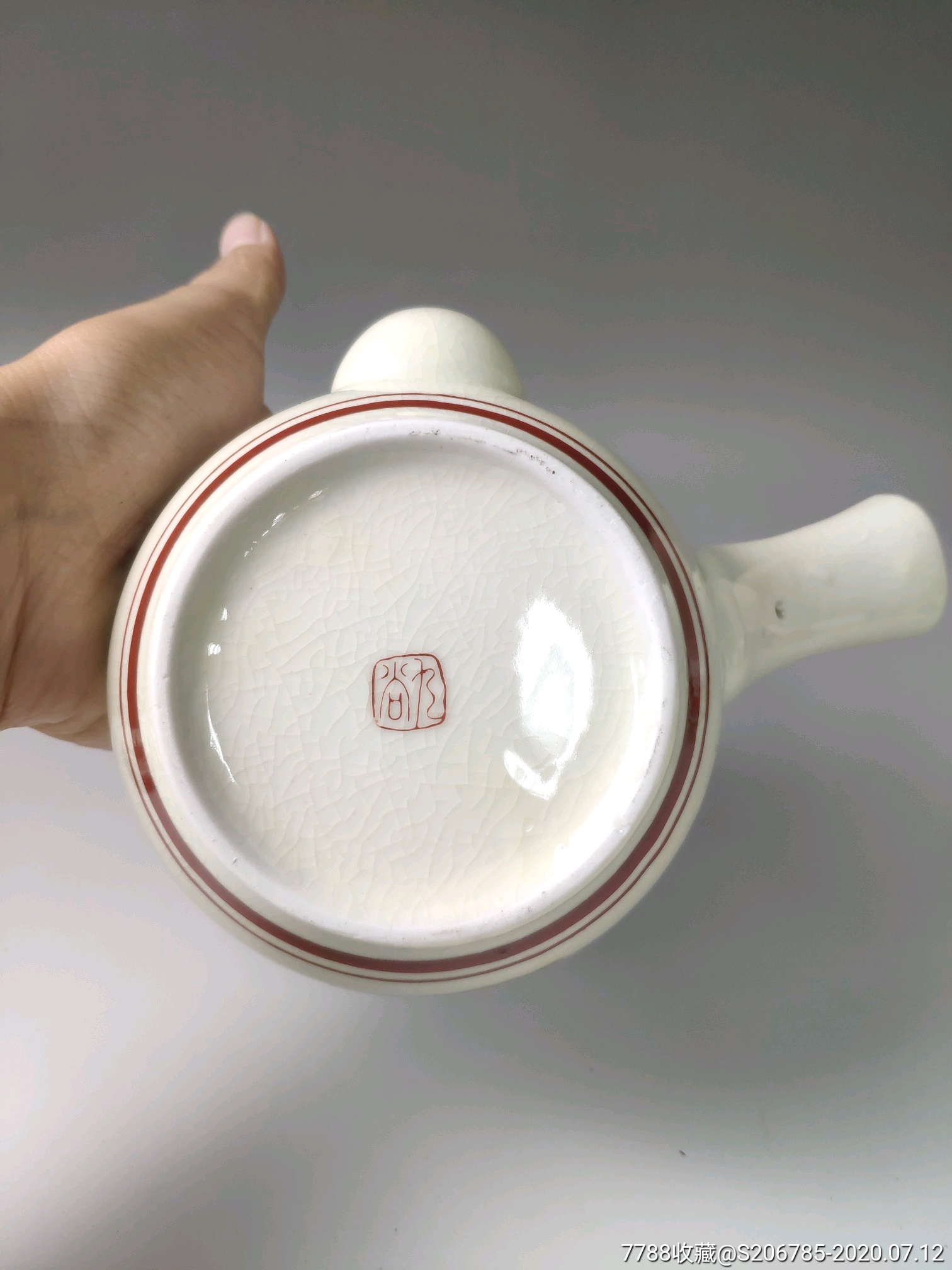 1633九谷烧,茶具一套,手绘描金,茶壶一只,茶杯5个,尺寸见图