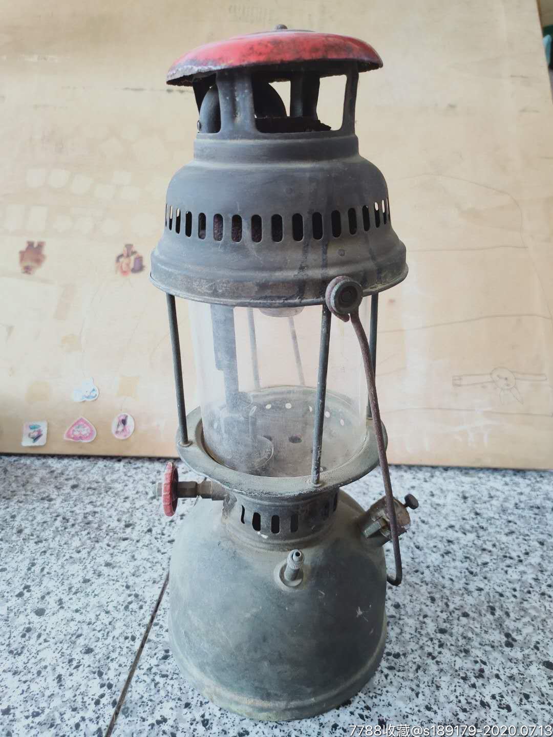 民国铜制老汽灯41