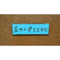 苏州大学文正学院-校徽/毕业章-7788徽章收藏