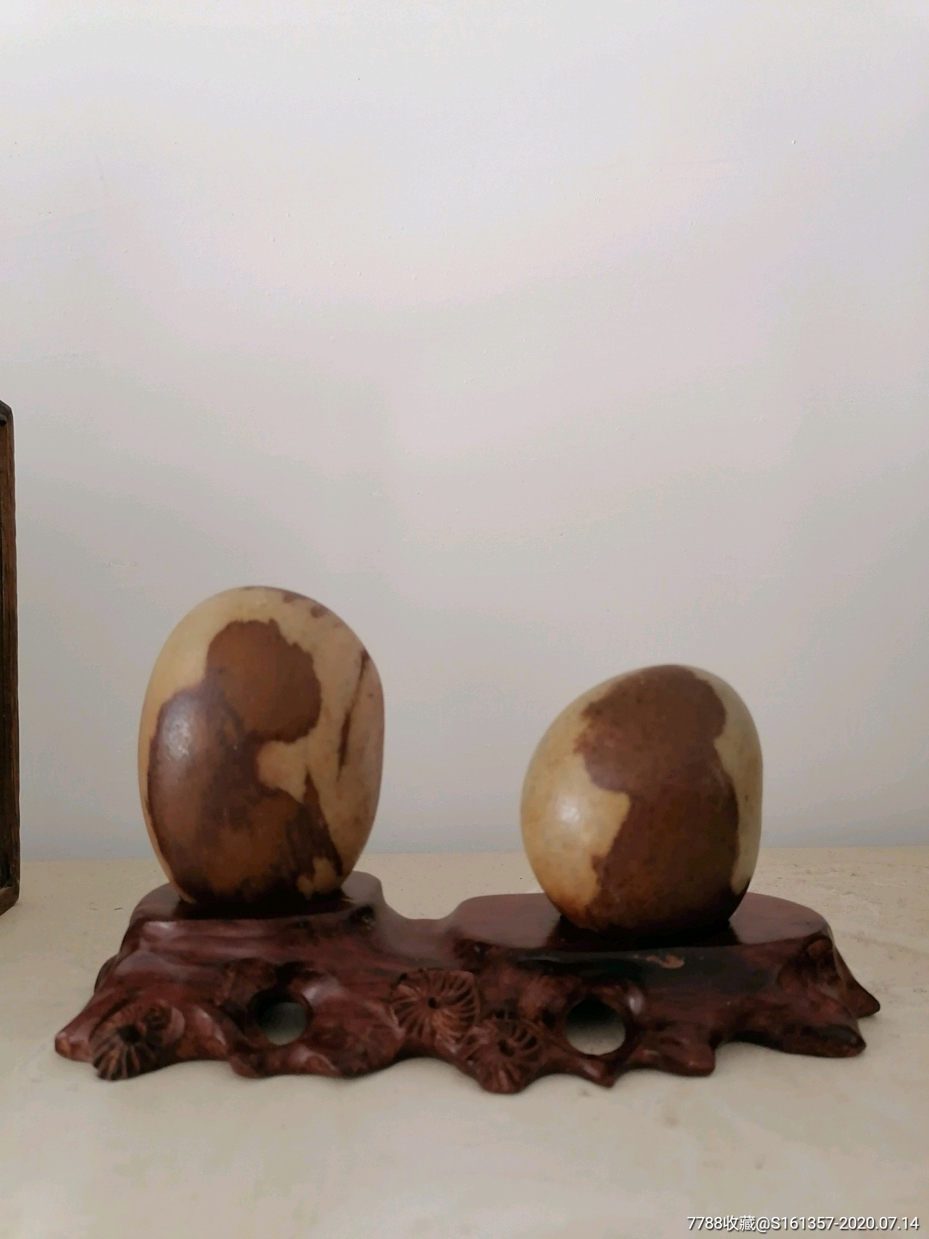 长岛球石:人物一对