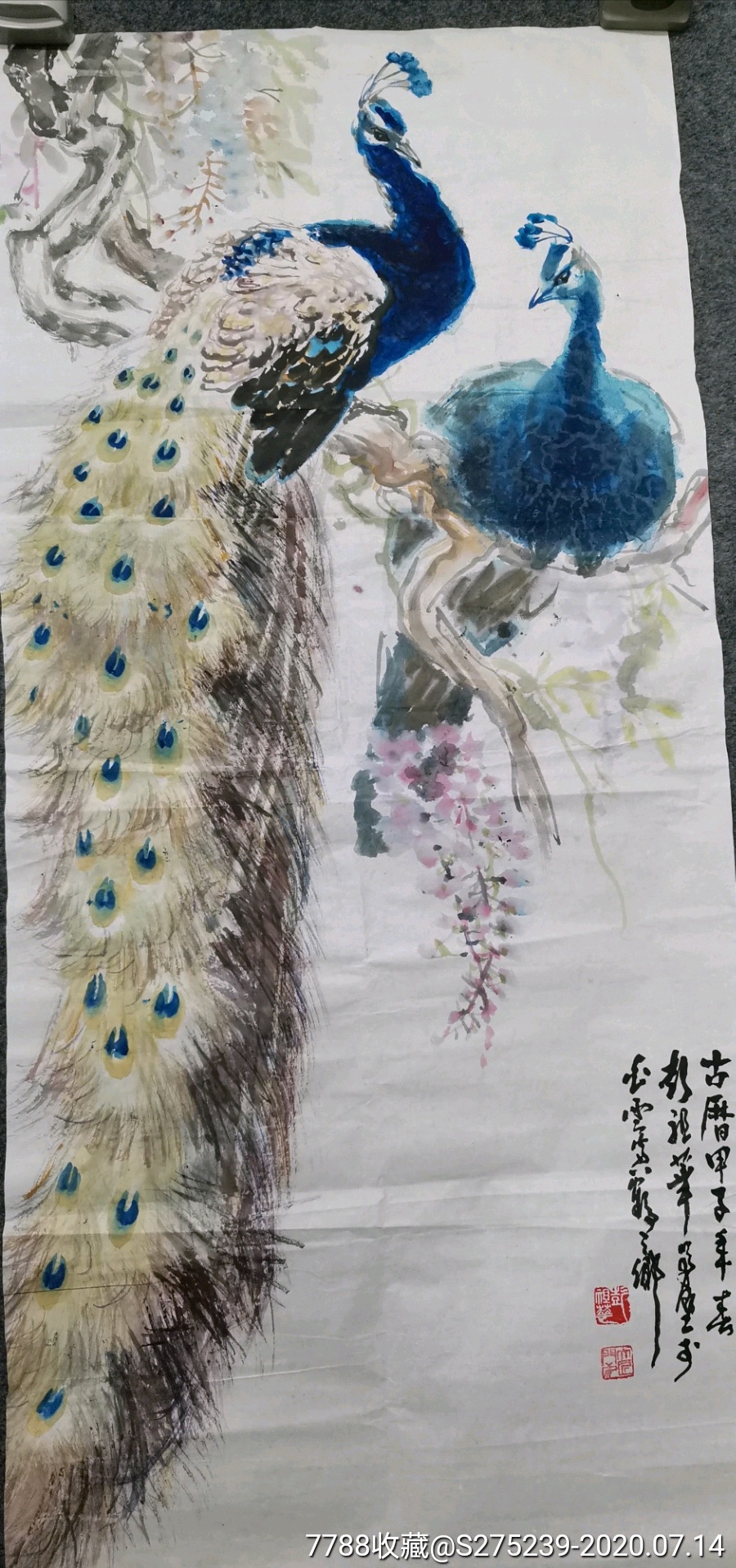 湖北百岁著名画家彭祖华绘画作品