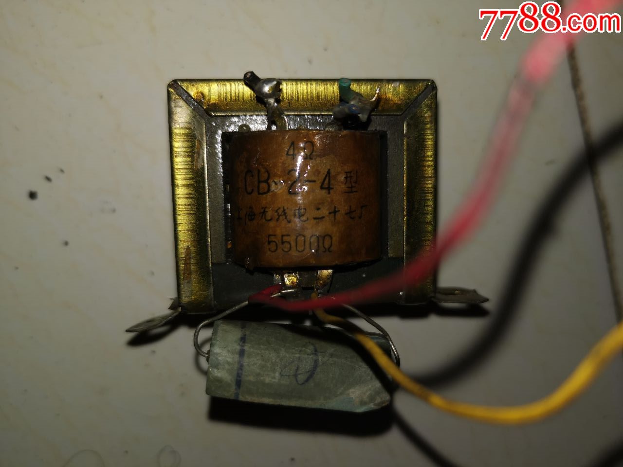 老电子管收音机输出变压器