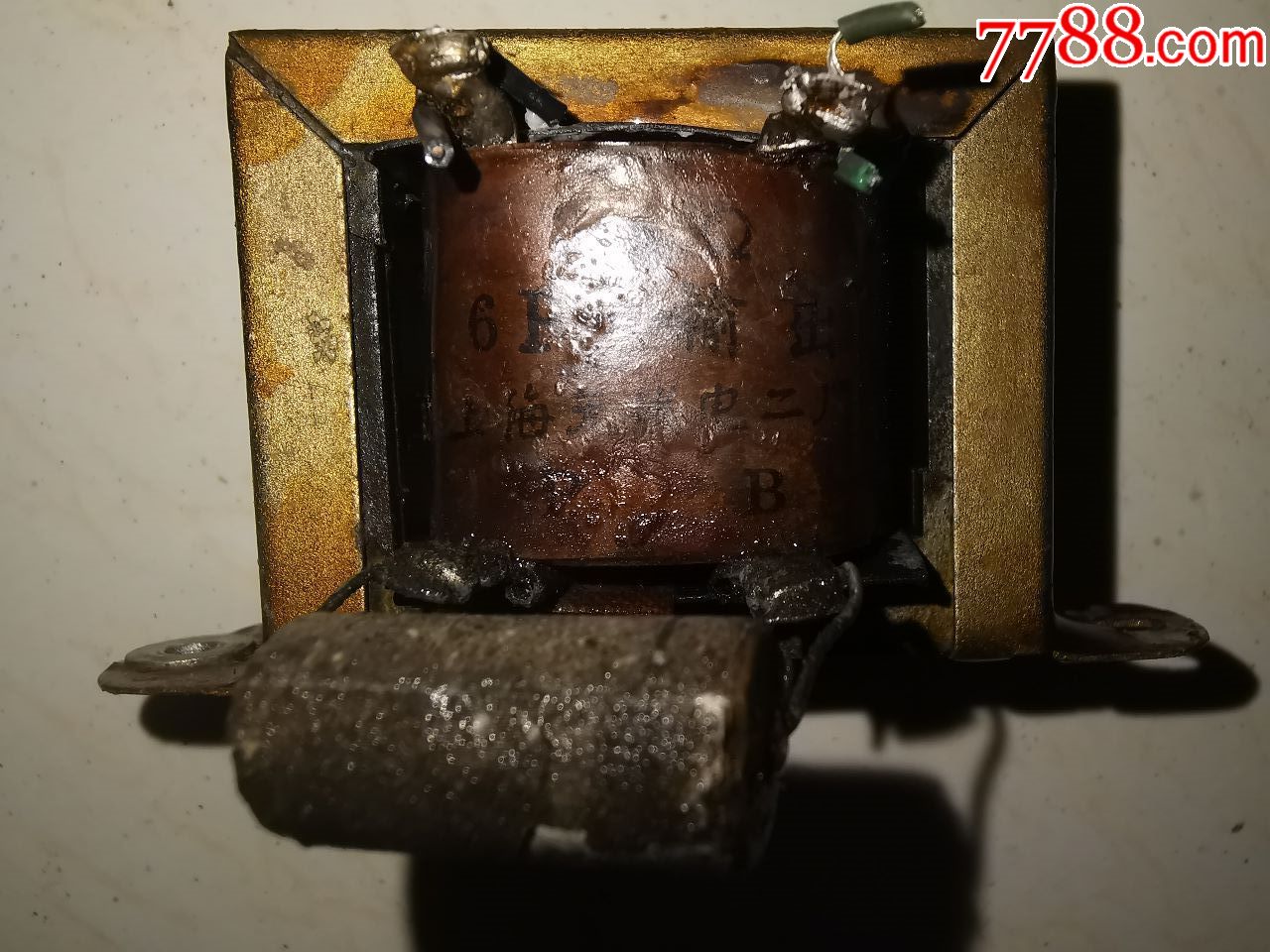 老电子管收音机输出变压器