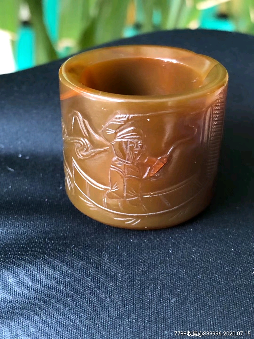 清代官造老扳指百分百保真包老到代