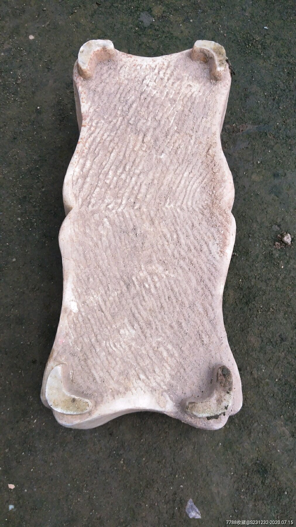 汉白玉石盆,水仙盆