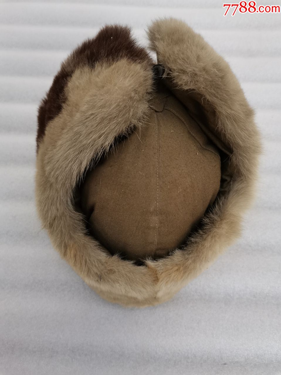 56年代哈尔滨制造,东方红牌八路军棉帽_帽子【磊老货杂项】_第1张