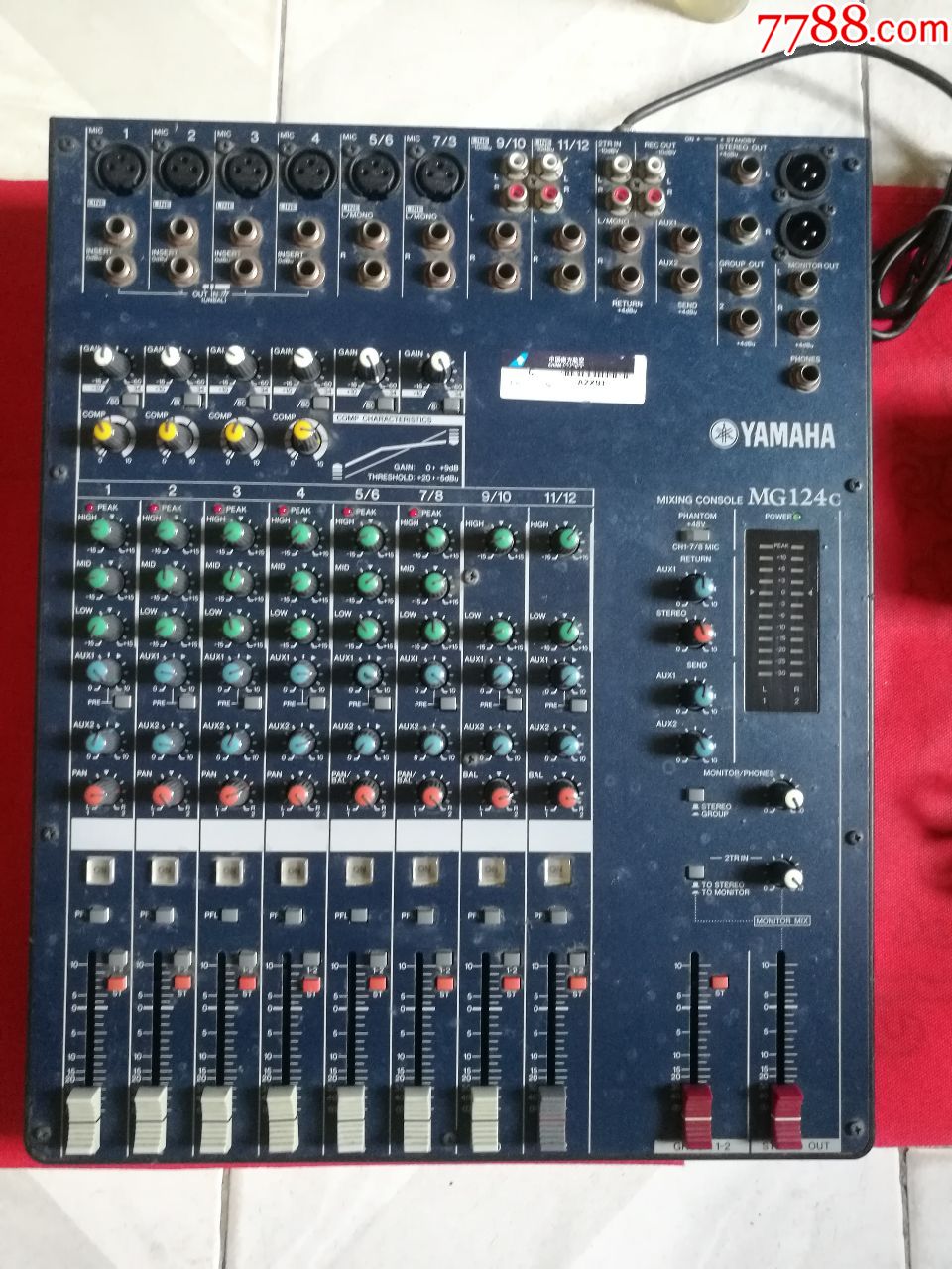 雅马哈mg124c调音台_功放机_一来杂货【7788收藏__收藏热线】