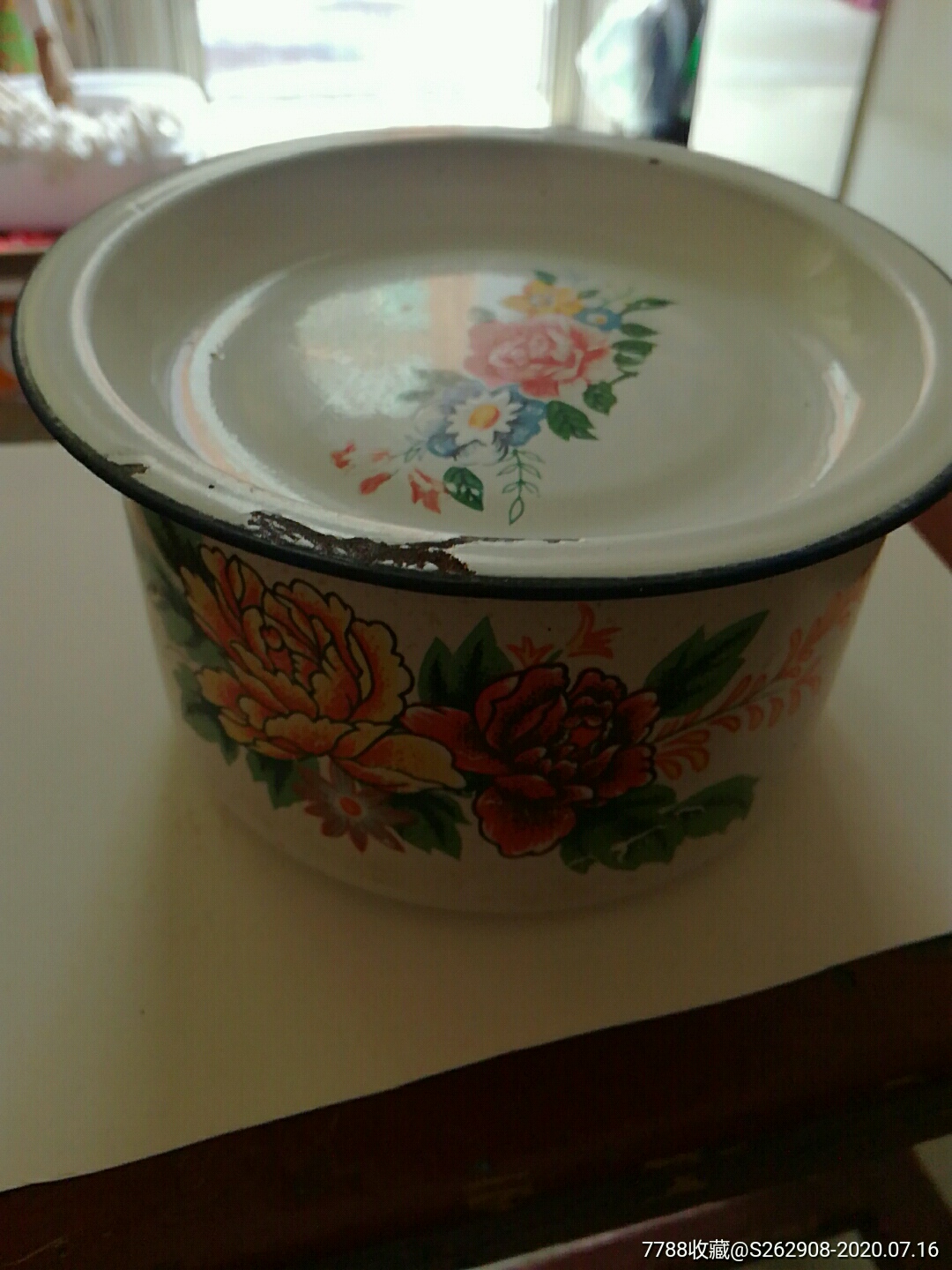 搪瓷厂瓷碗￥389品9994年株洲(飞机)牌搪瓷盆￥389品9990年代搪瓷