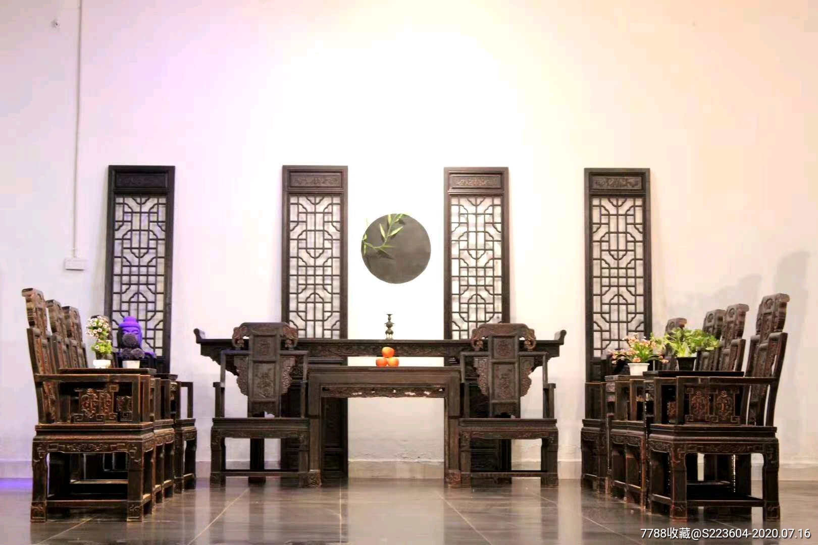 大象中堂一套18件,万象更新的"象",谐音"祥",和"相".古人云:"太