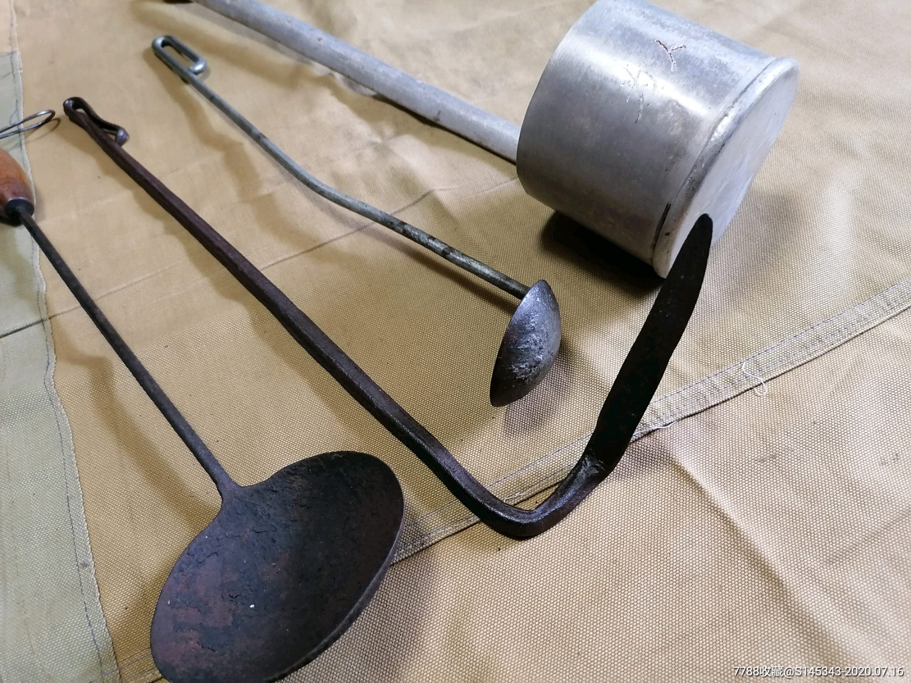 老工具老勺子老式勺子老式厨具