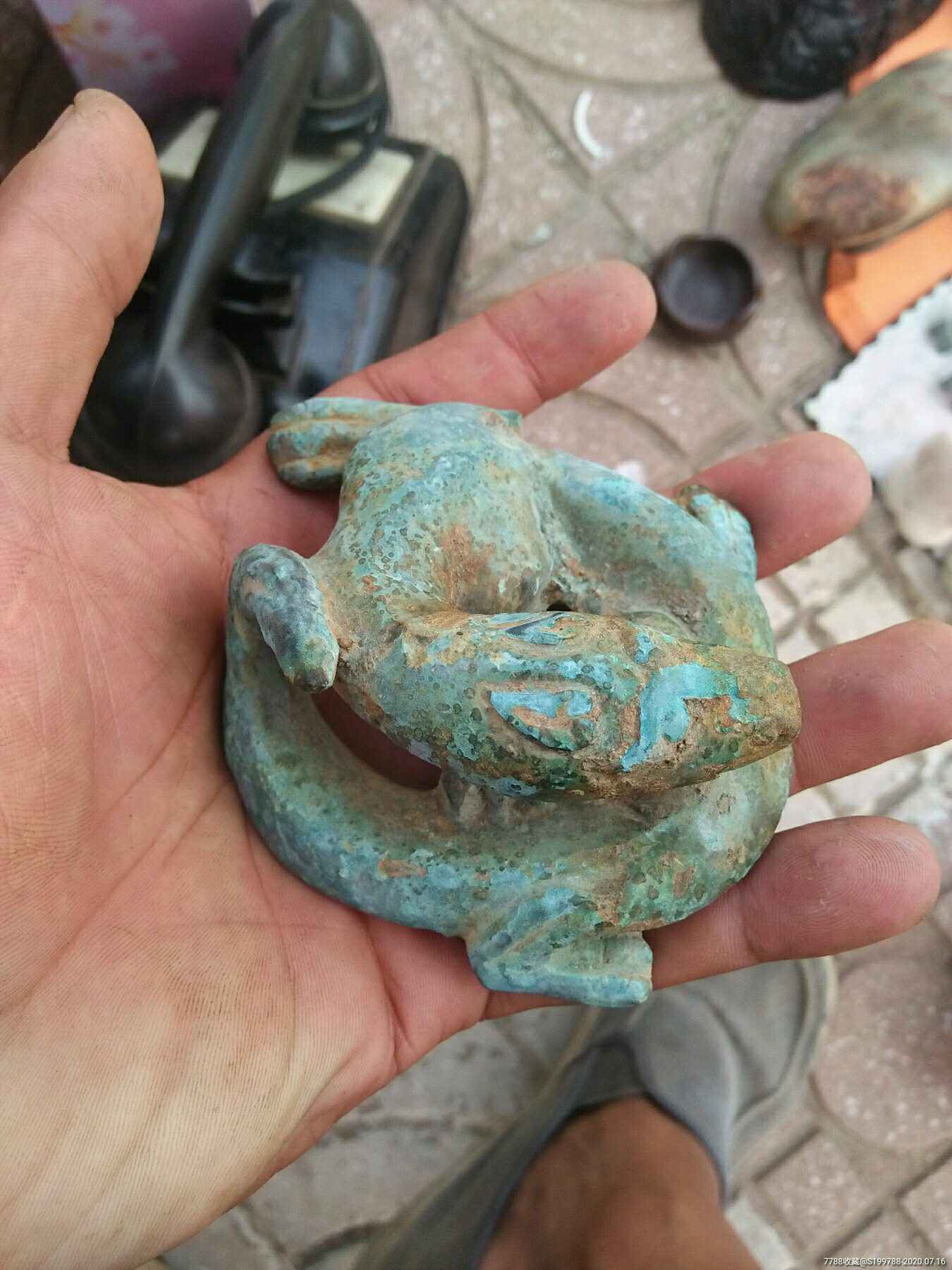 汉代青铜离龙880包邮