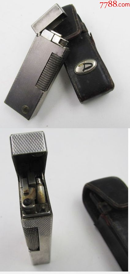 登喜路牌的气体打火机底部有madeswiss的英