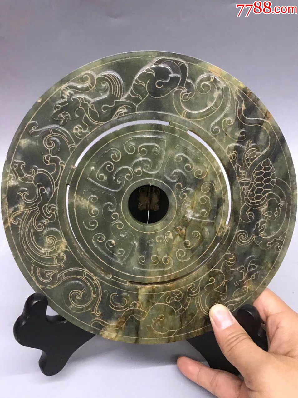 四大神兽青龙,白虎,朱雀,玄武大玉璧