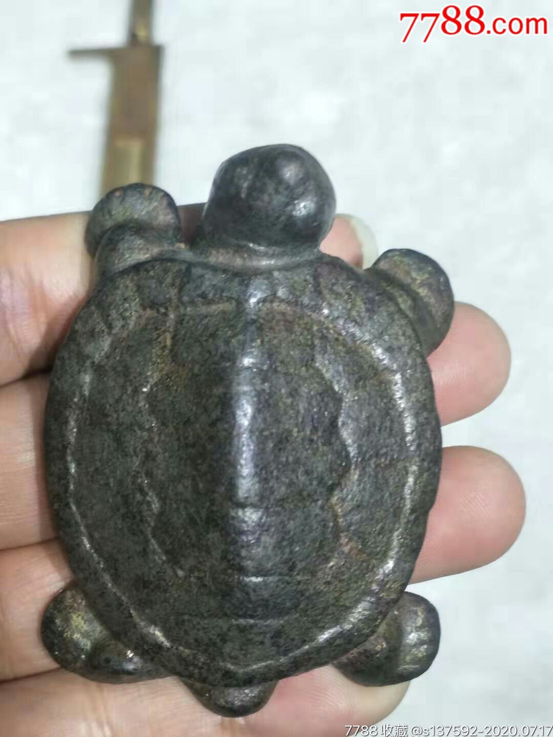 满洲国遗留铁乌龟镇尺