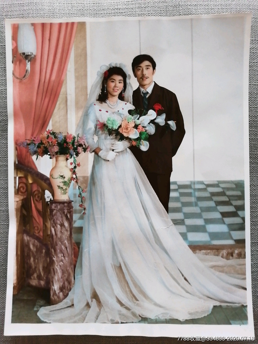 2000年的婚纱照图片