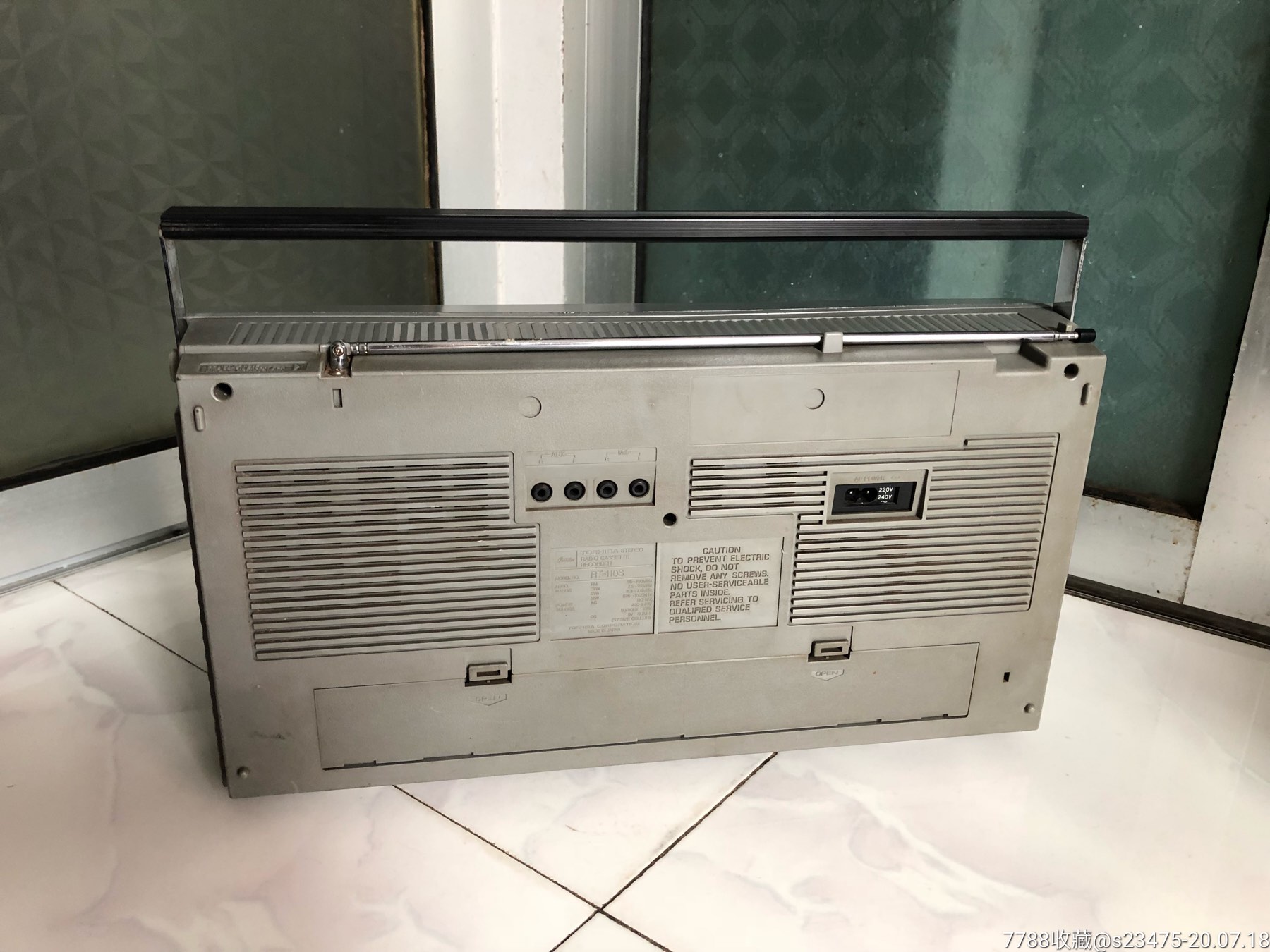 toshiba东芝rt-110s收录机