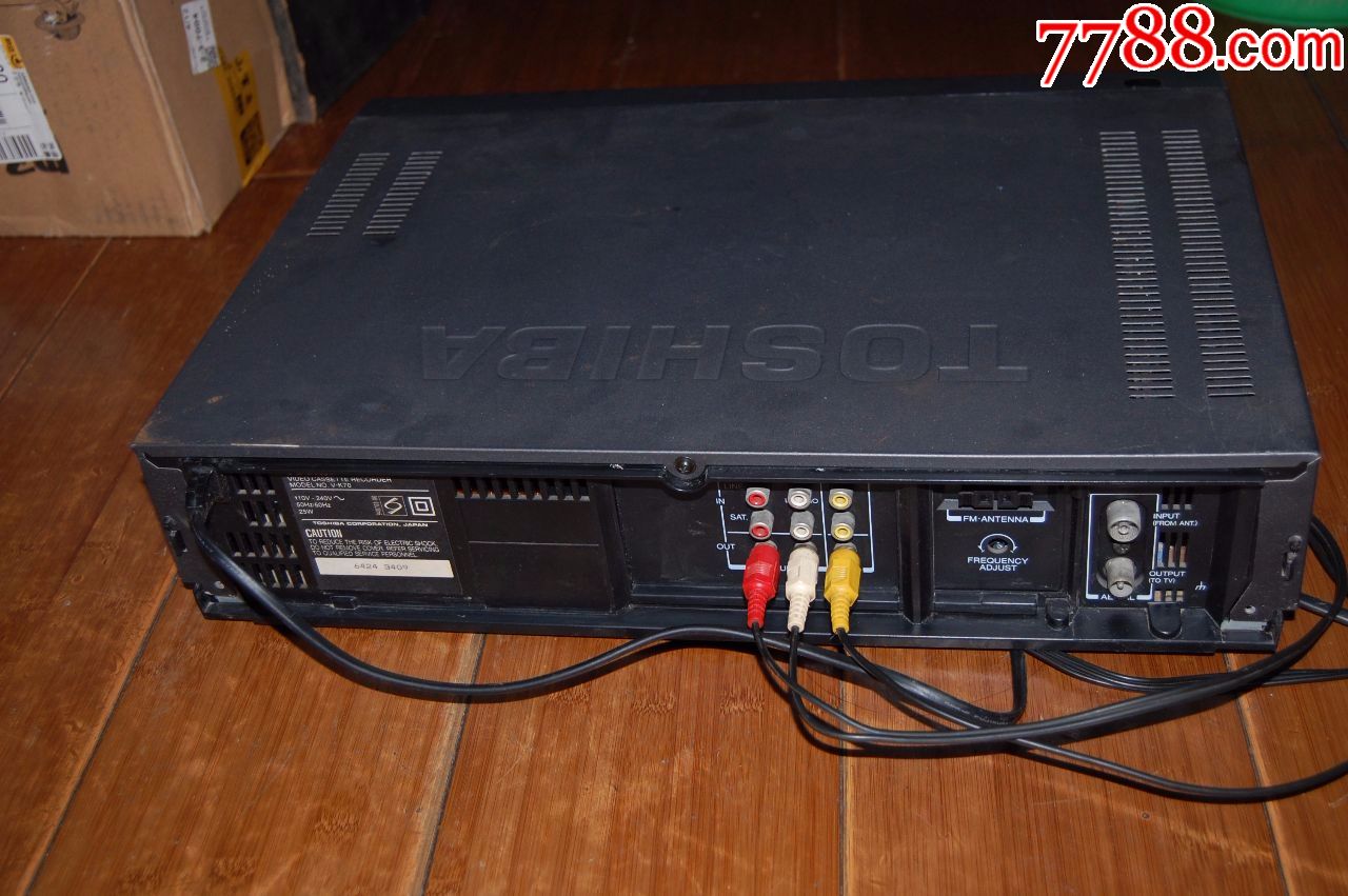 东芝k70高保真立体声6磁头录像机,运费德邦到付