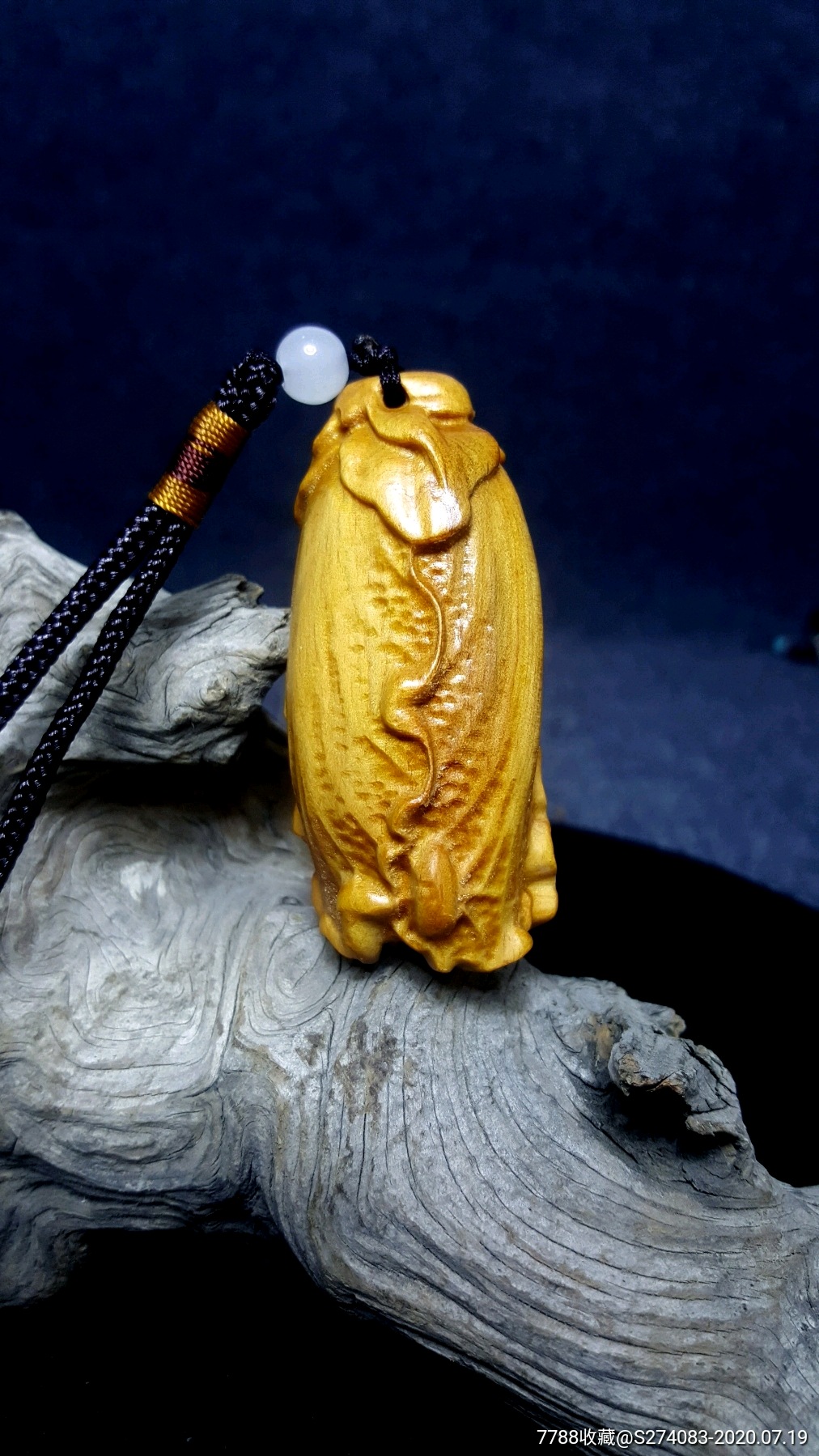 崖柏陈化料雕刻木雕根雕手把件白菜百财