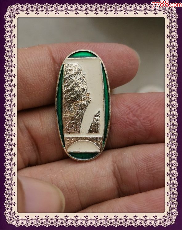 朱砂冲参观井冈山纪念章