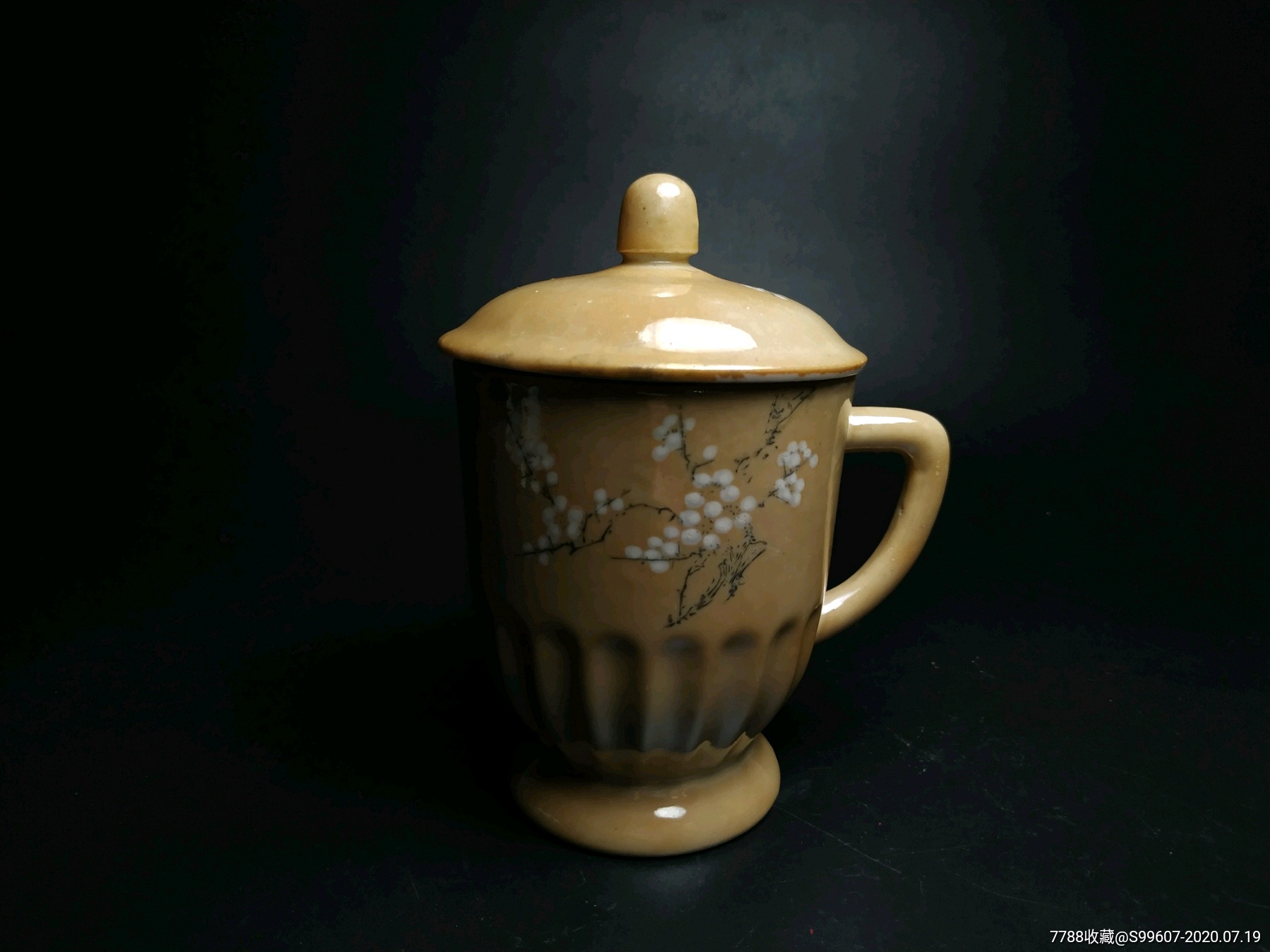 老茶杯大茶杯老茶具梅花杯