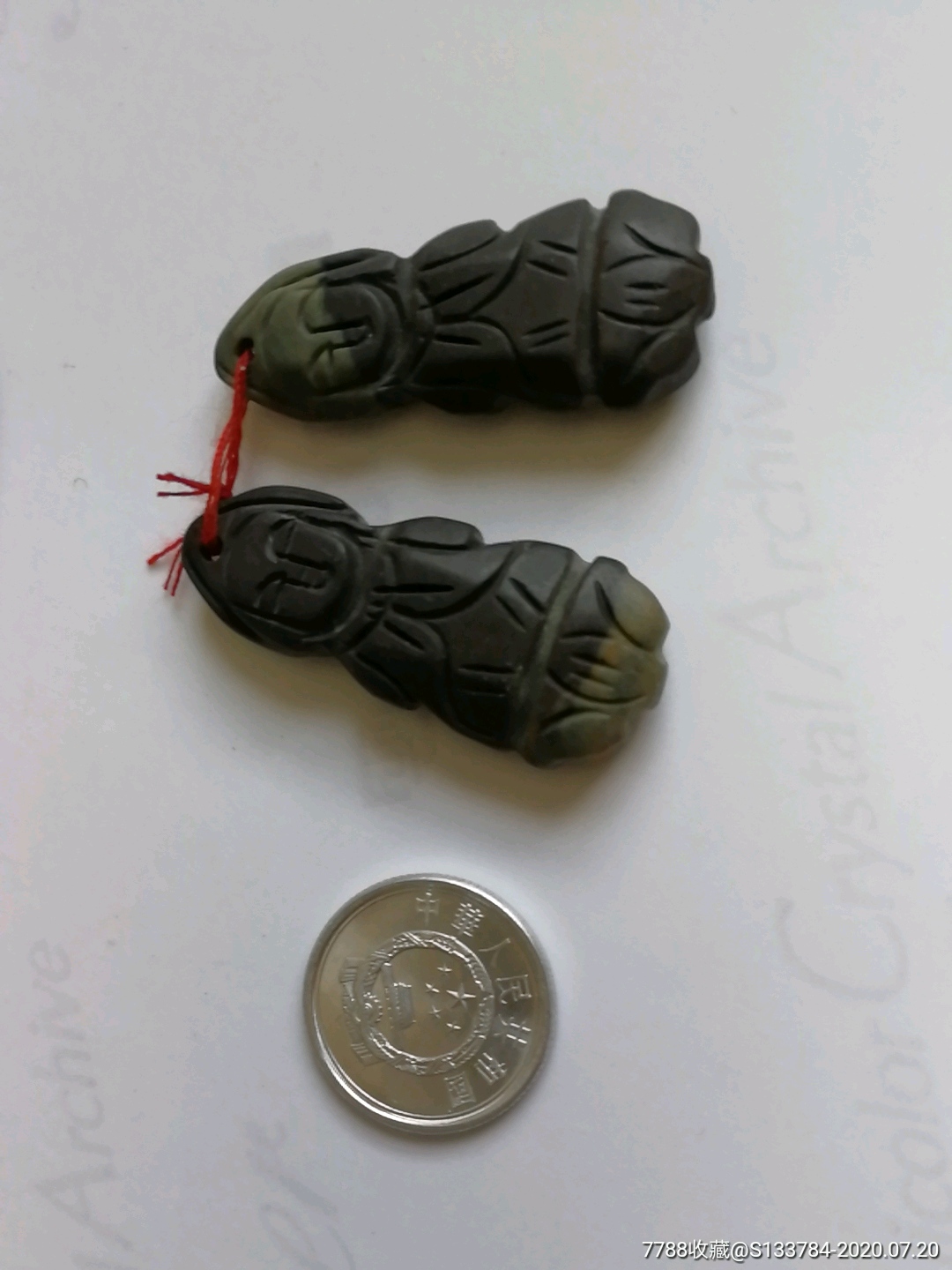 贺兰石情侣小挂件每对10元