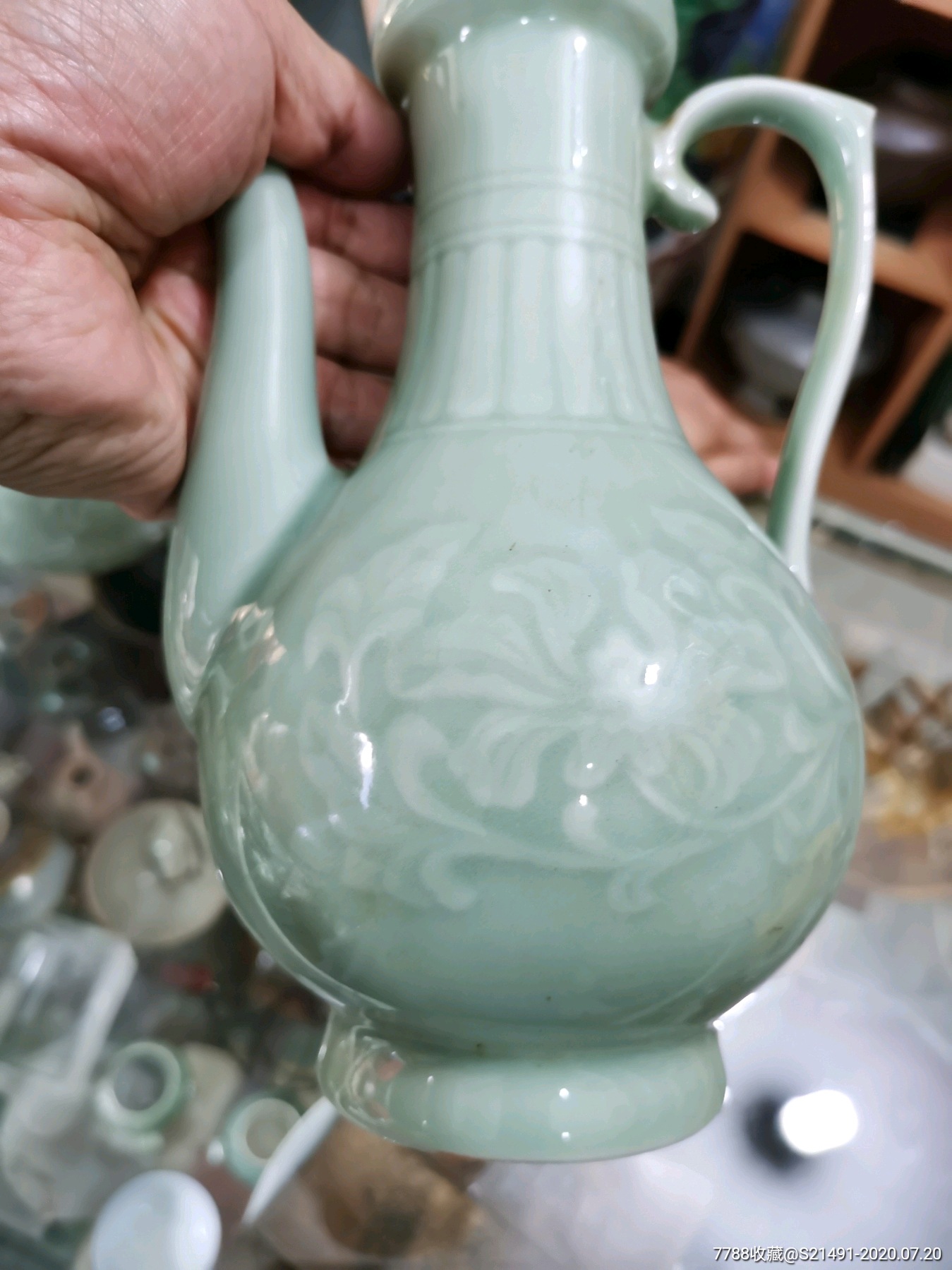 "中国龙泉"款酒壶,坛子,茶叶罐