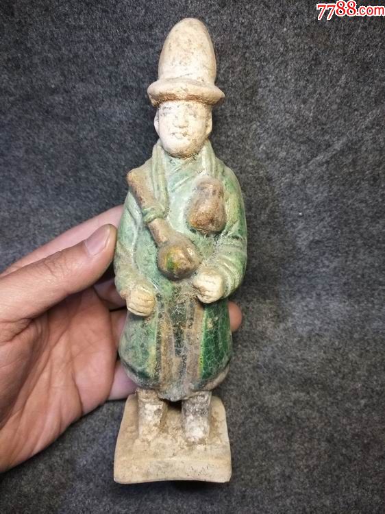 明代明三彩俑,,,(1)