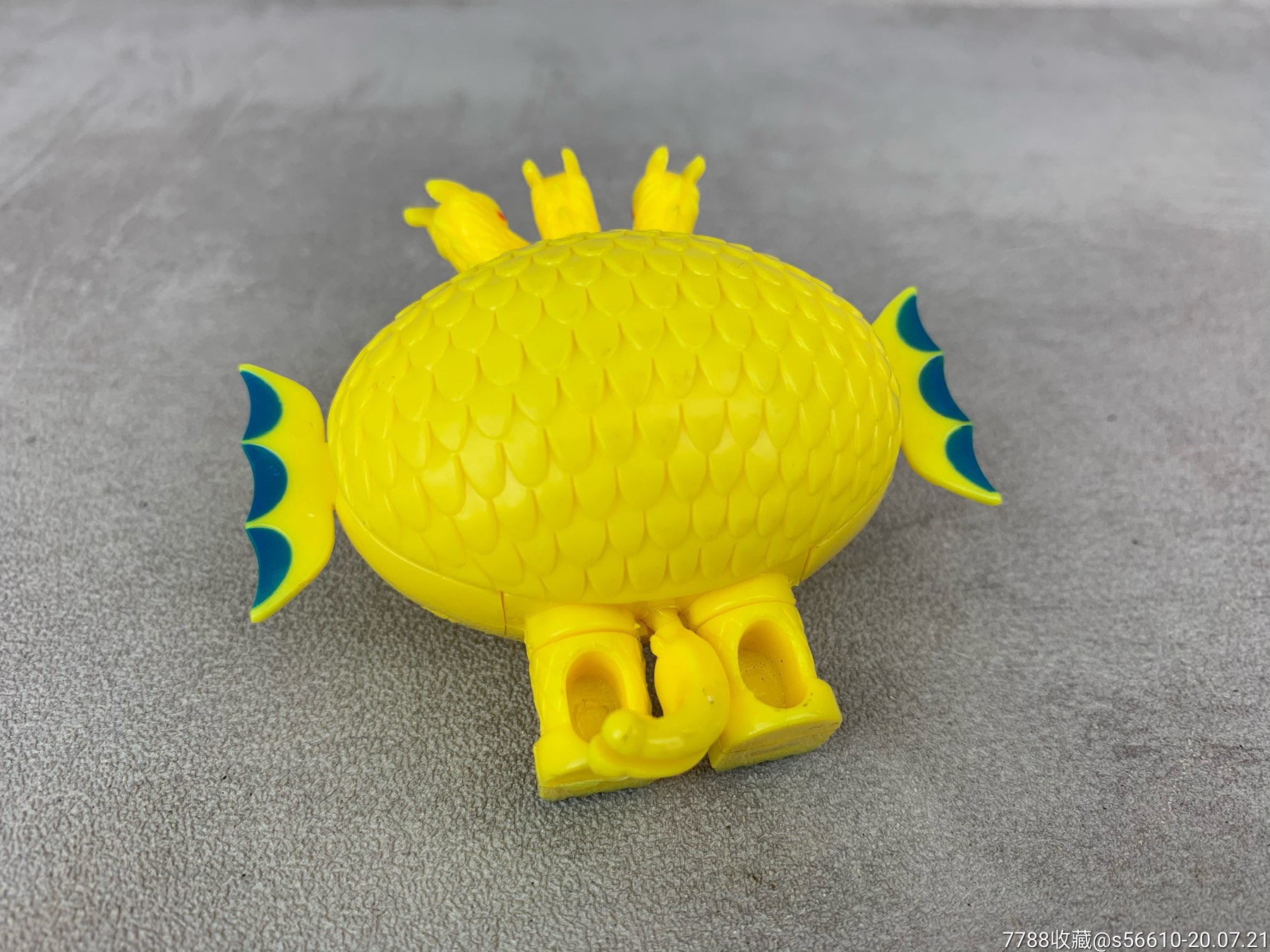 罕见90年代乐百氏周边变形蛋恐龙蛋变形精灵