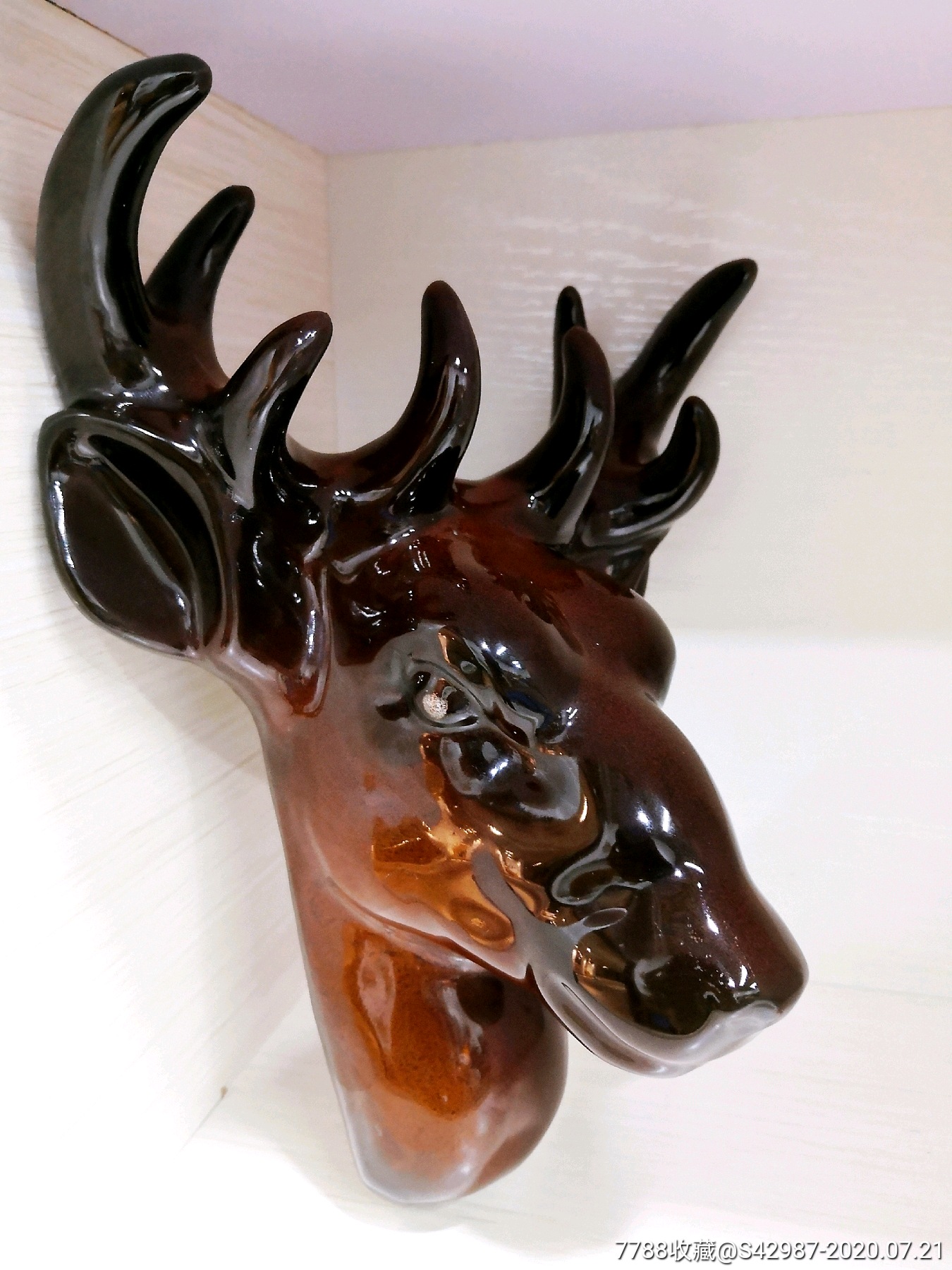 雄鹿公鹿鹿头壁饰壁挂