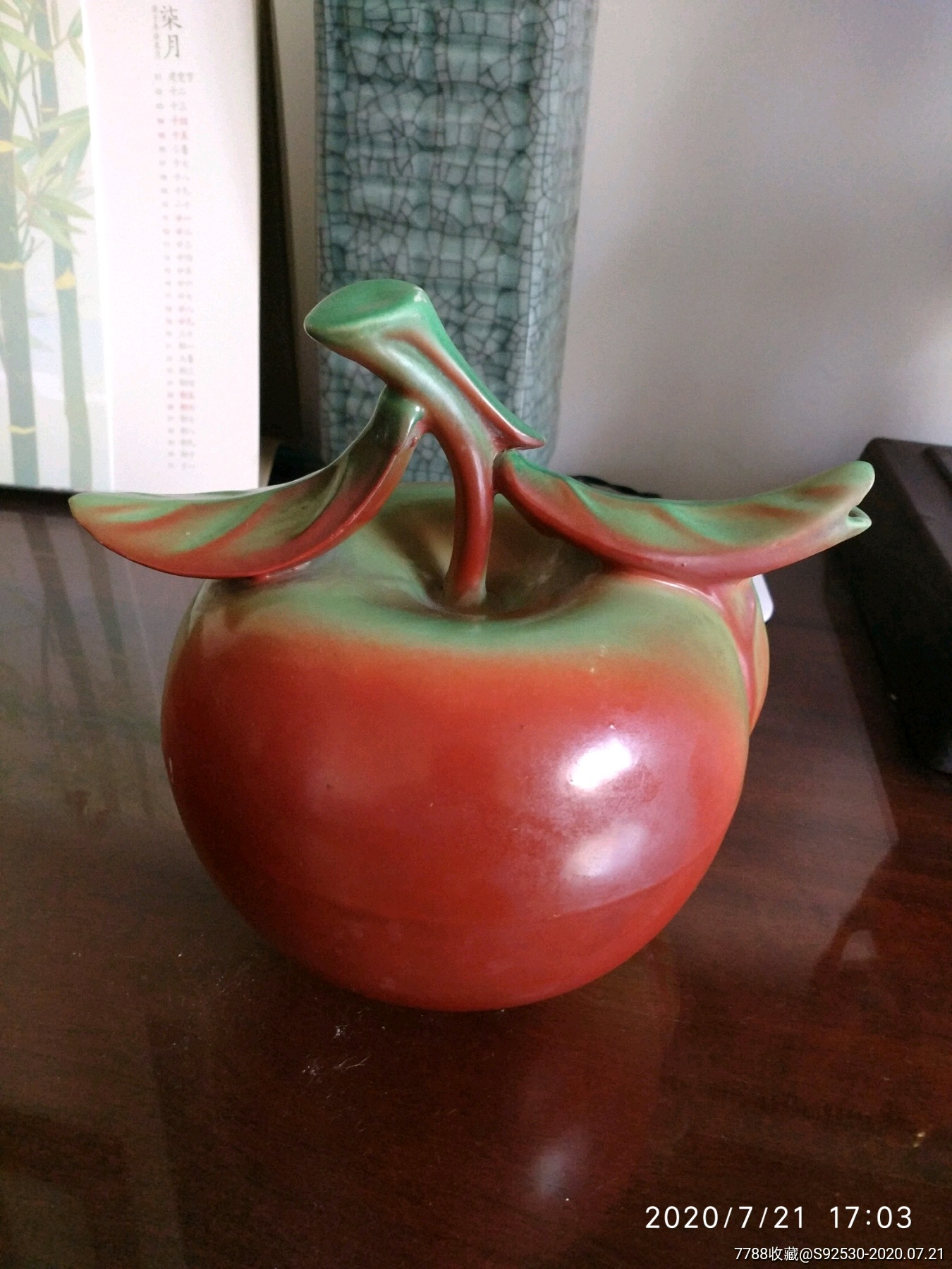 70年代唐山苹果倒流壶
