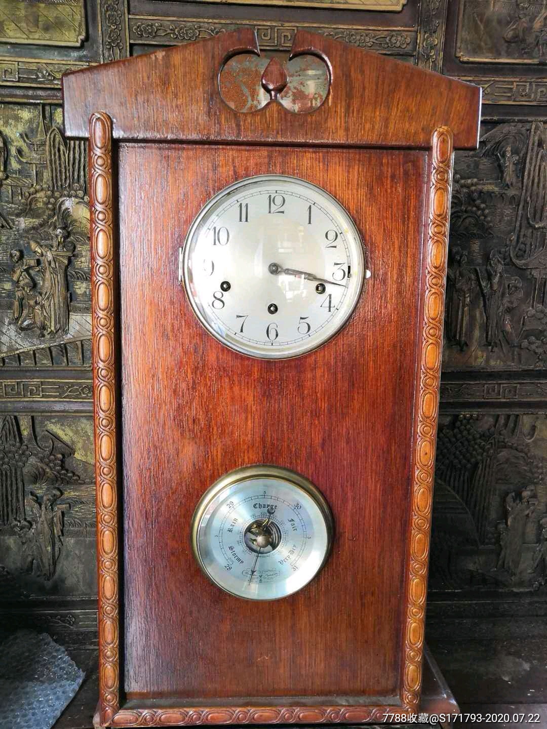 民国时期英格兰进口五音挂钟