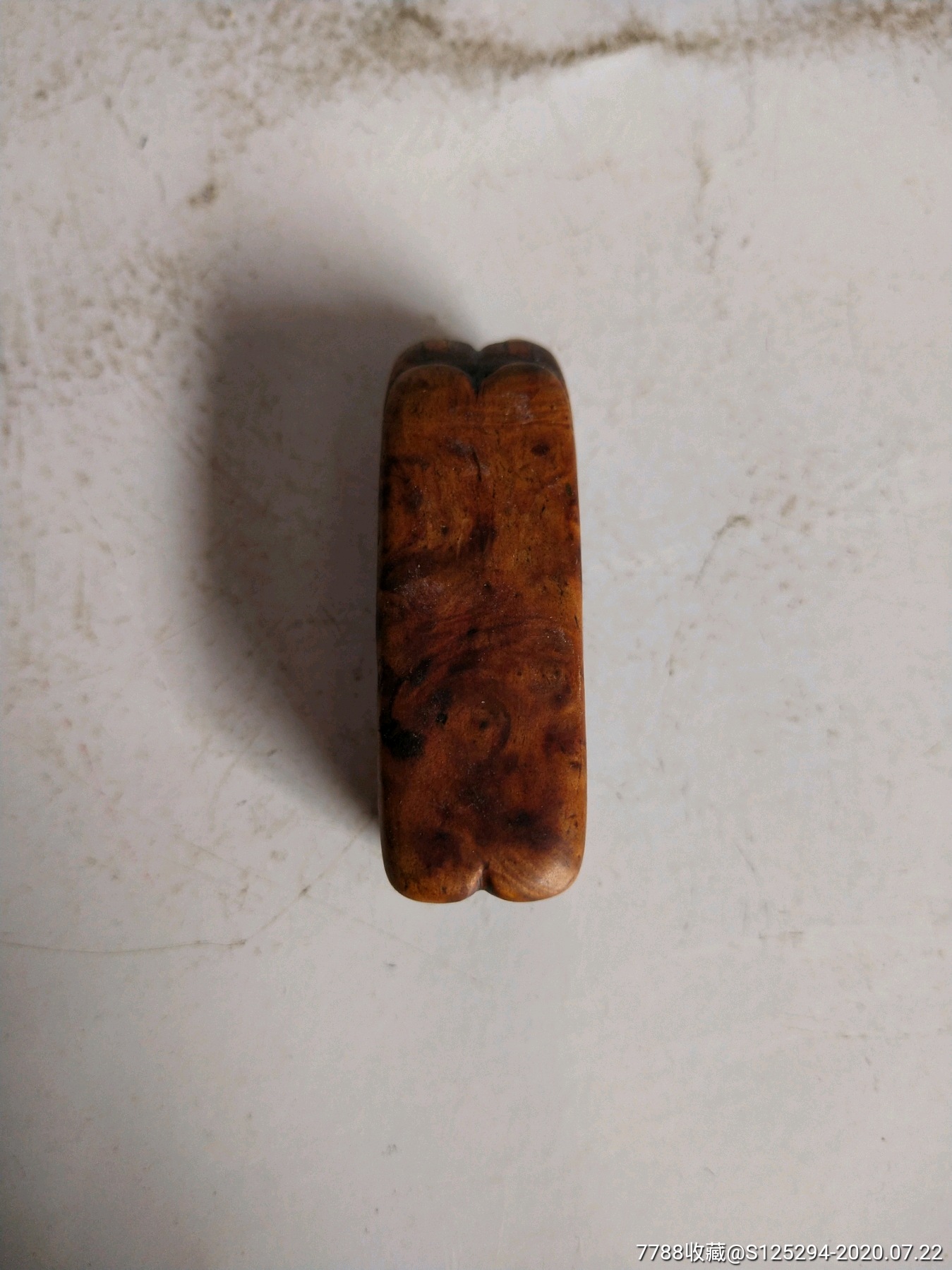 清代黄花梨影子木鞋挂件,雕工好,木纹漂亮,保真保老