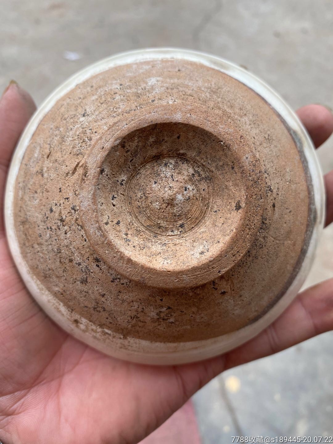 宋代白釉小碗老窑碗完整品好无冲裂保真保老不议价