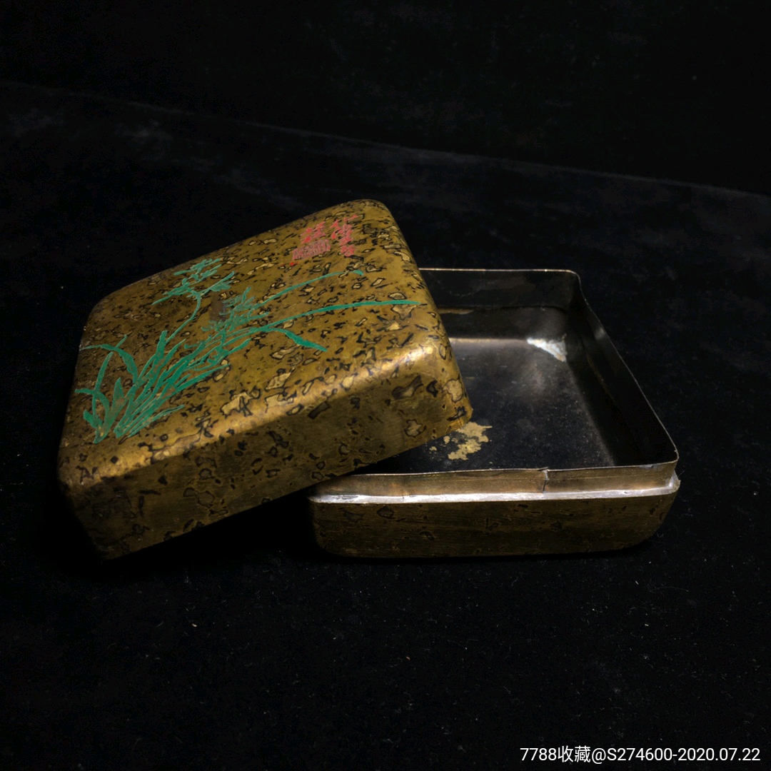 乡下收到的铜盒保存完好雕工精细268包邮不议价