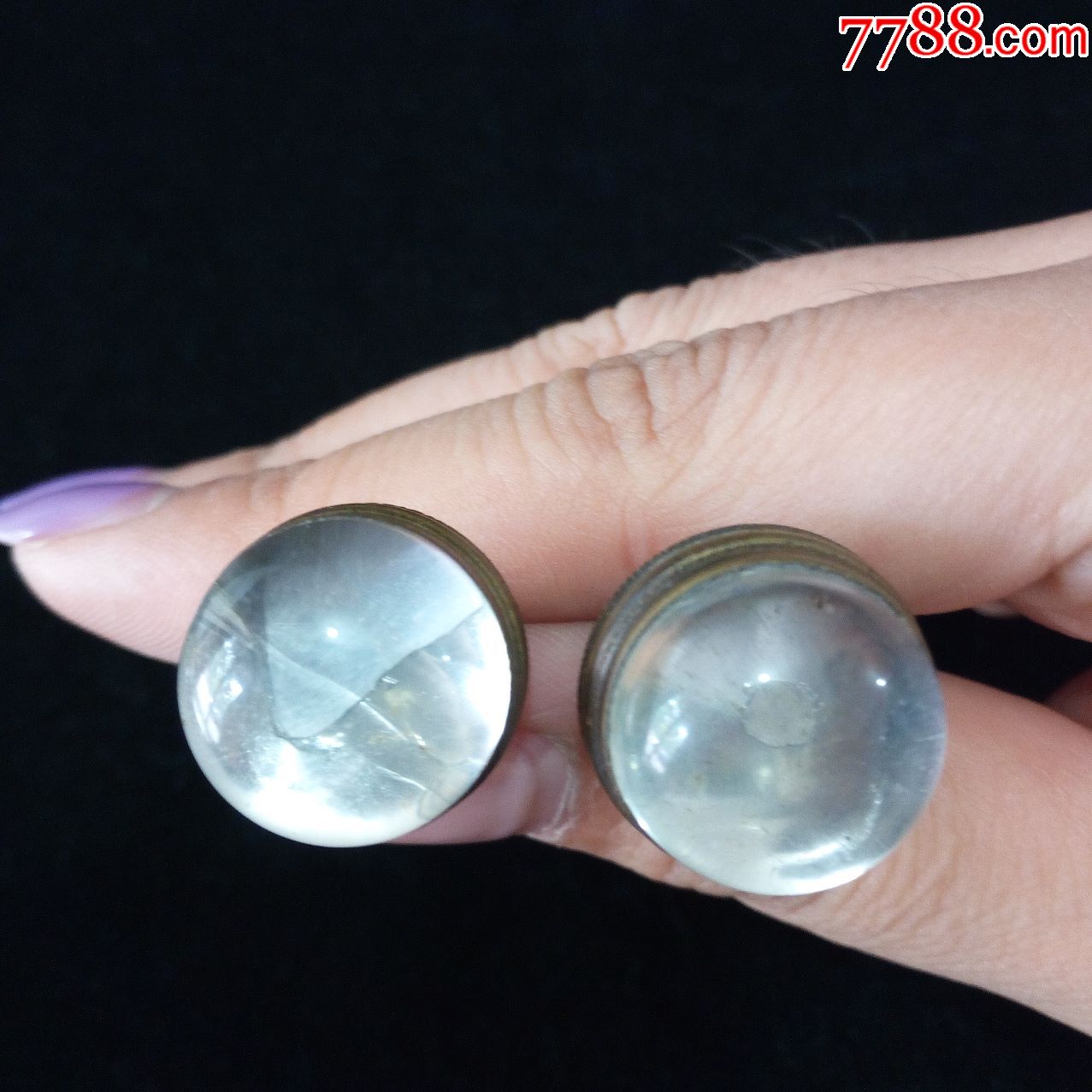 民国老鼻烟壶盖2个60元