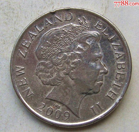 新西兰硬币50分
