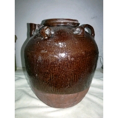 民国宜钧酱釉四系罐(se74466222)_7788收藏